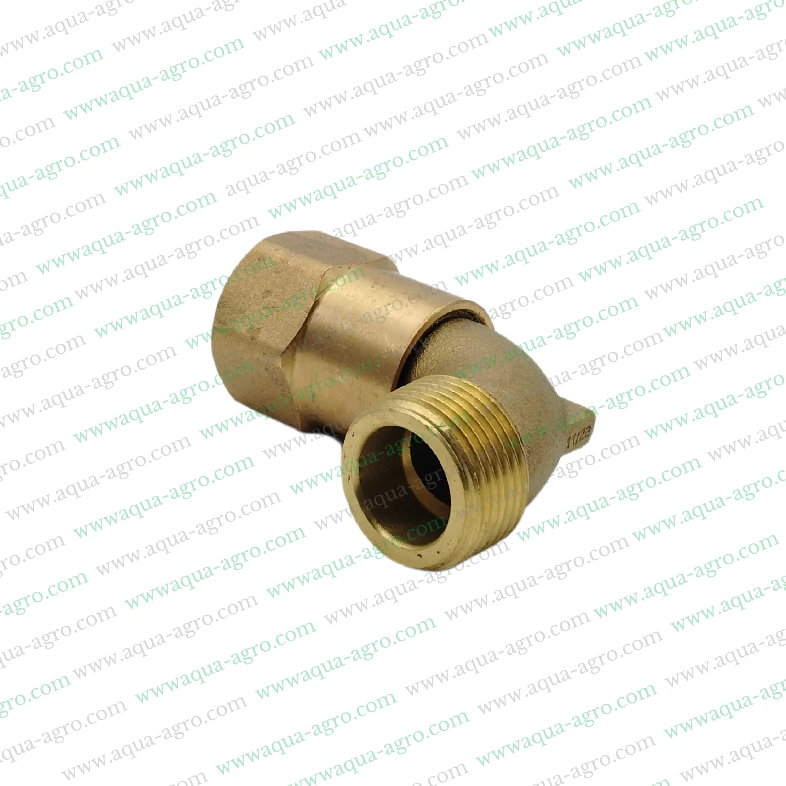 Quick Coupling Valve,Metal QCV,1 Inch F Thread,1 Inch M Thread,HT-71 Valve,Brass Quick Coupler,Swivel Elbow Fitting,1 Inch M Thread