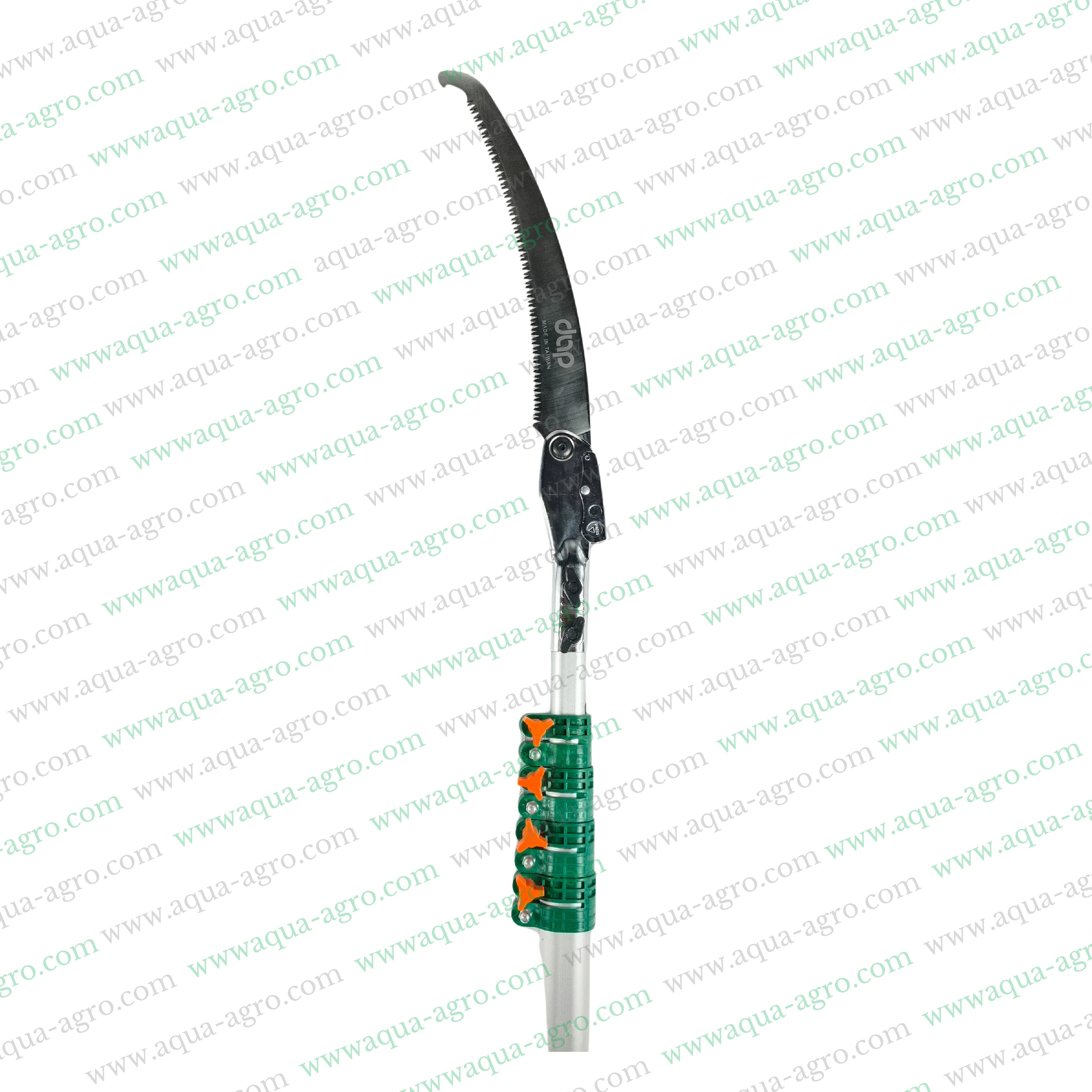 Tree pruner,Premium curved folding saw,Extendable aluminum pole,Pruning hand tools,Cutting and pruning tools
