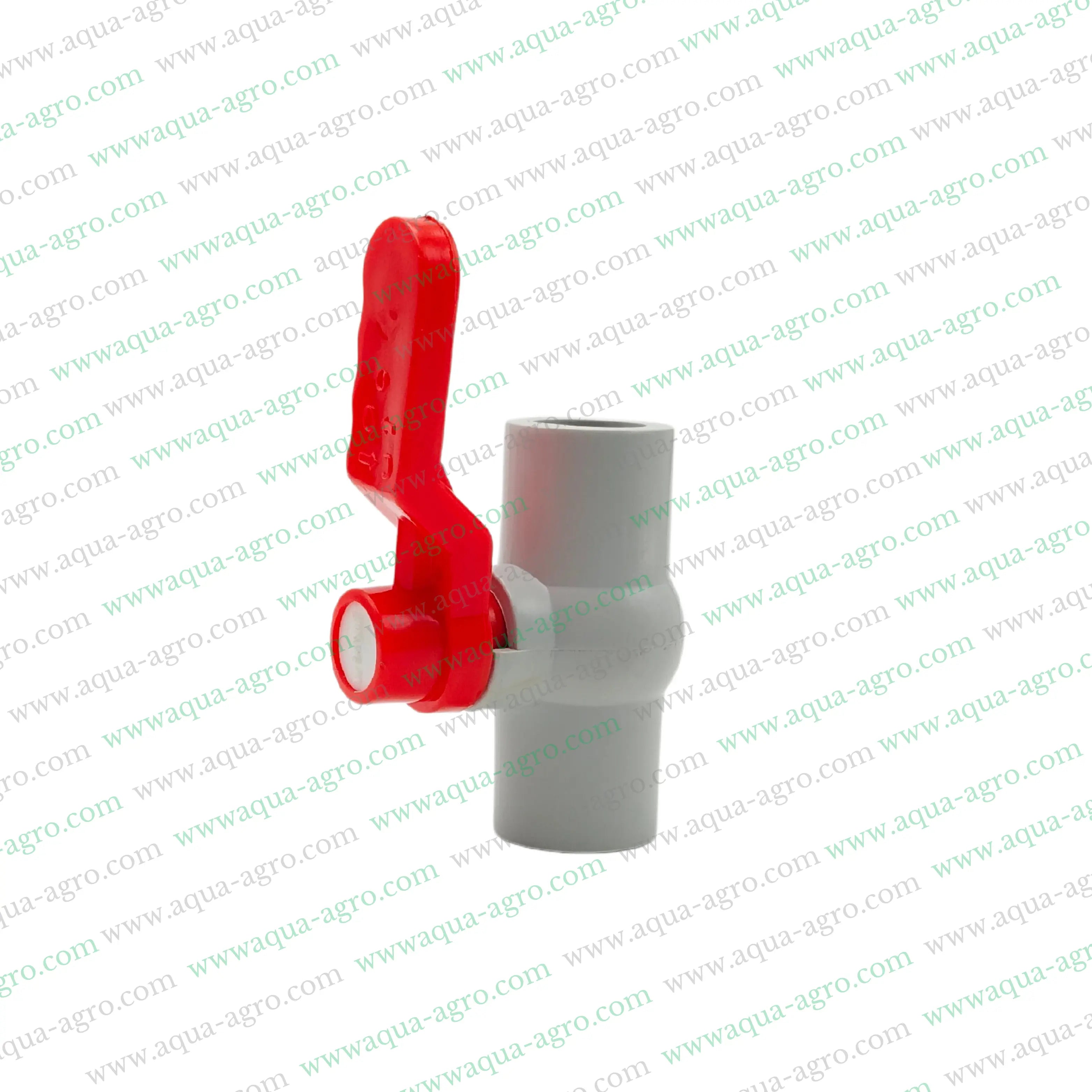 Delson PVC valve,PVC ball valve 20mm,Plastic ball valve 0.5 inch,Moulded ball valve for irrigation,Plain end socket PVC valve