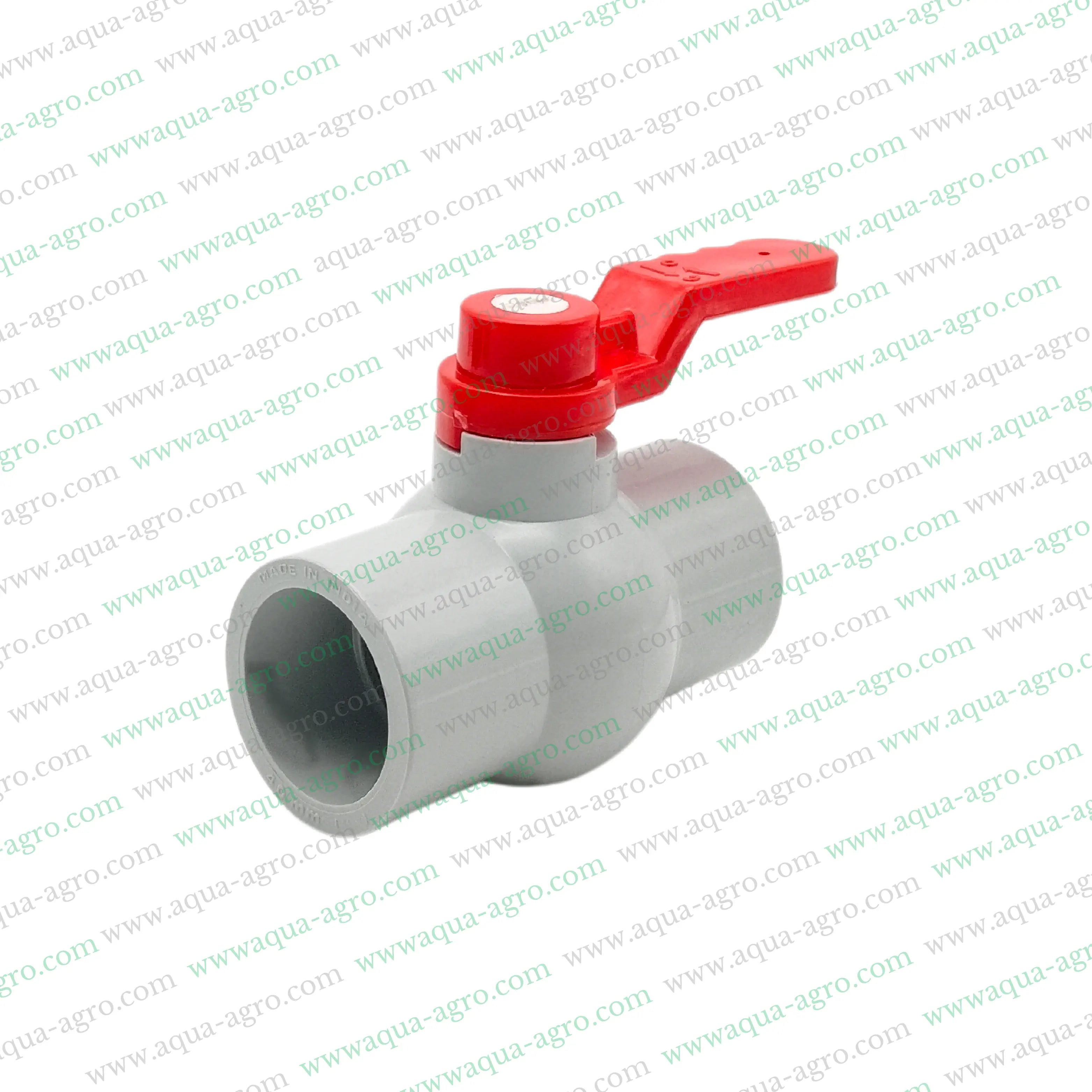 Delson PVC valve,PVC ball valve 40mm,Plastic ball valve 1.25 inch,Moulded ball valve for irrigation,Plain end socket PVC valve