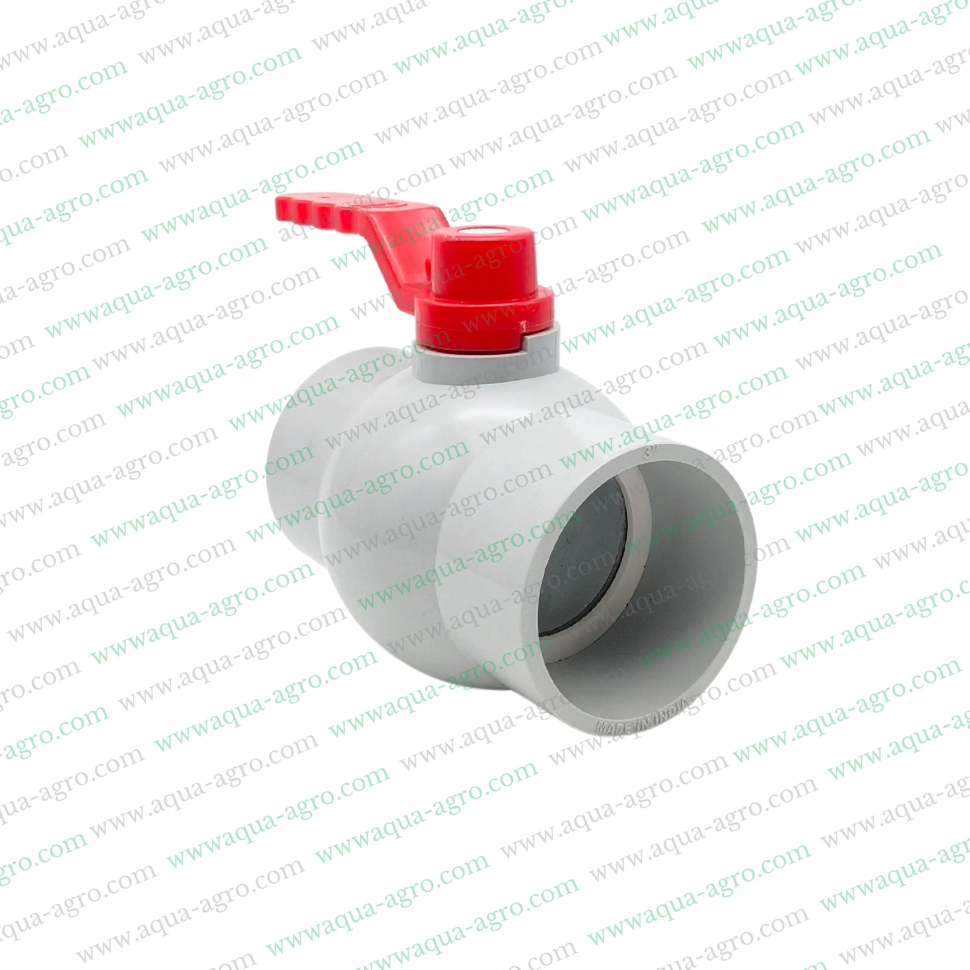 Delson PVC valve,PVC ball valve 90mm,Plastic ball valve 3 inch,Moulded ball valve for irrigation,Plain end socket PVC valve