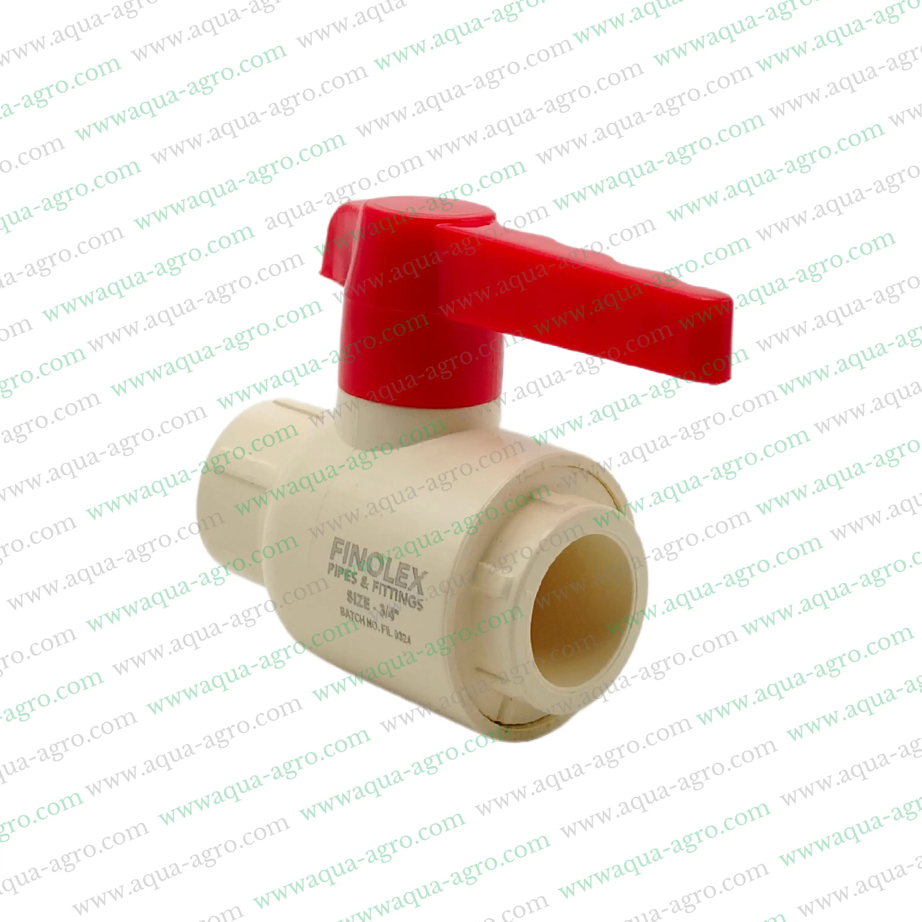 Finolex ball valve,CPVC ball valve,0.75 inch ball valve,25mm ball valve,Plain end socket ball valve,PVC ball valve supplier,CPVC socket fittings