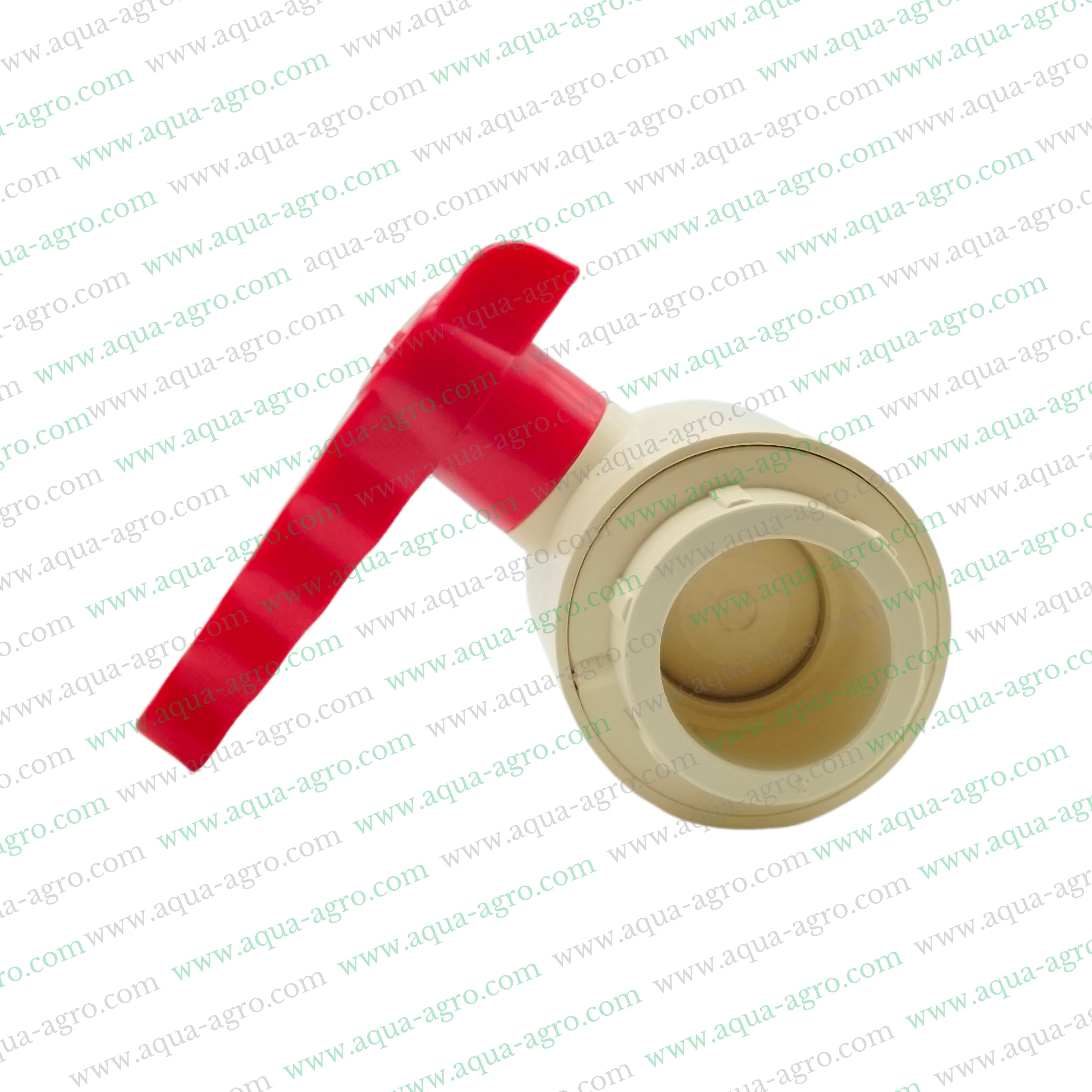 FINOLEX - Ball Valve - Plastic - Cpvc - Moulded - 1.5 inch (40mm) - Plain End - Socket