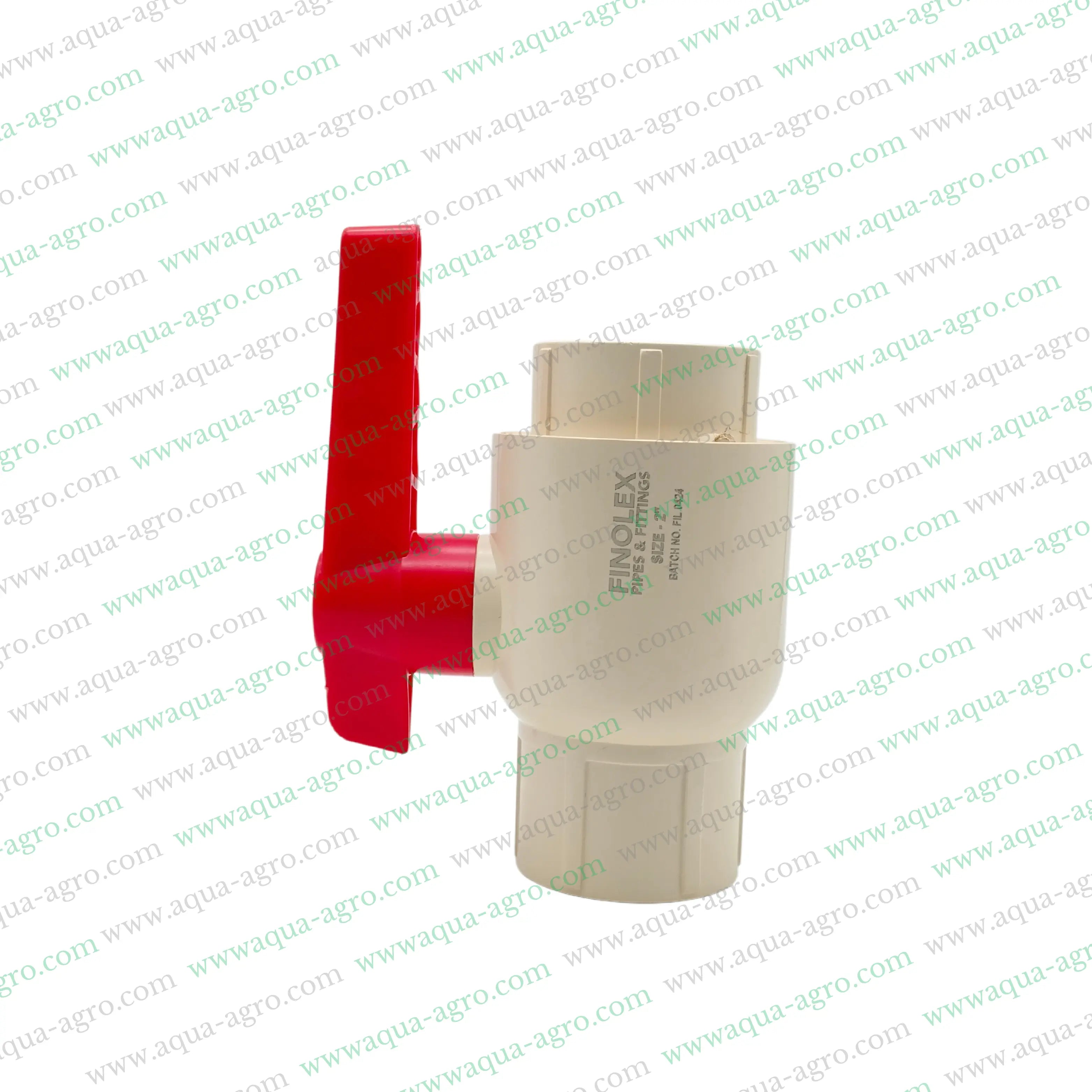 Finolex CPVC Ball Valve,2 inch CPVC Ball Valve,Plastic CPVC Ball Valve,Moulded Ball Valve,Plain End Socket Ball Valve,High-Pressure CPVC Valve,63 mm Ball valve