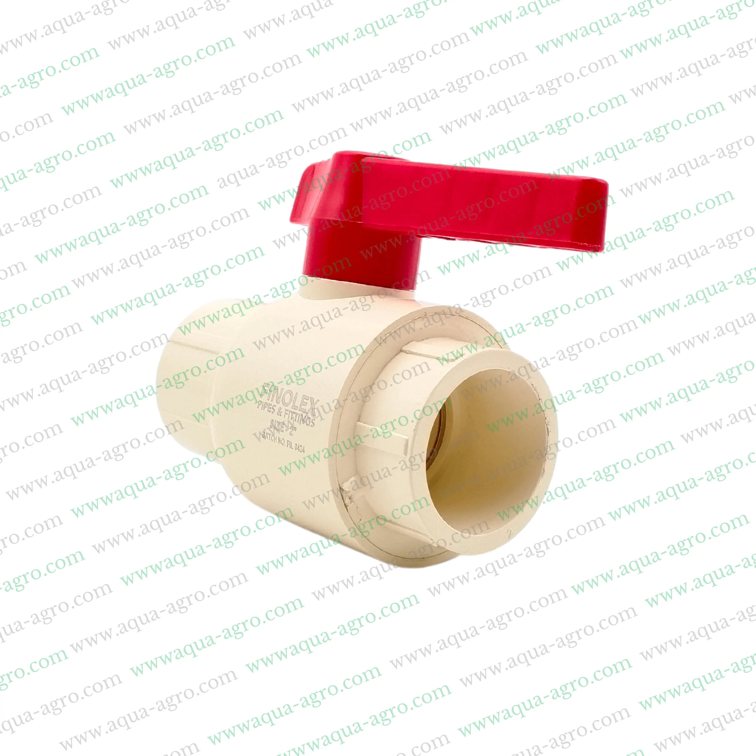 Finolex CPVC Ball Valve,2 inch CPVC Ball Valve,Plastic CPVC Ball Valve,Moulded Ball Valve,Plain End Socket Ball Valve,High-Pressure CPVC Valve,63 mm Ball valve