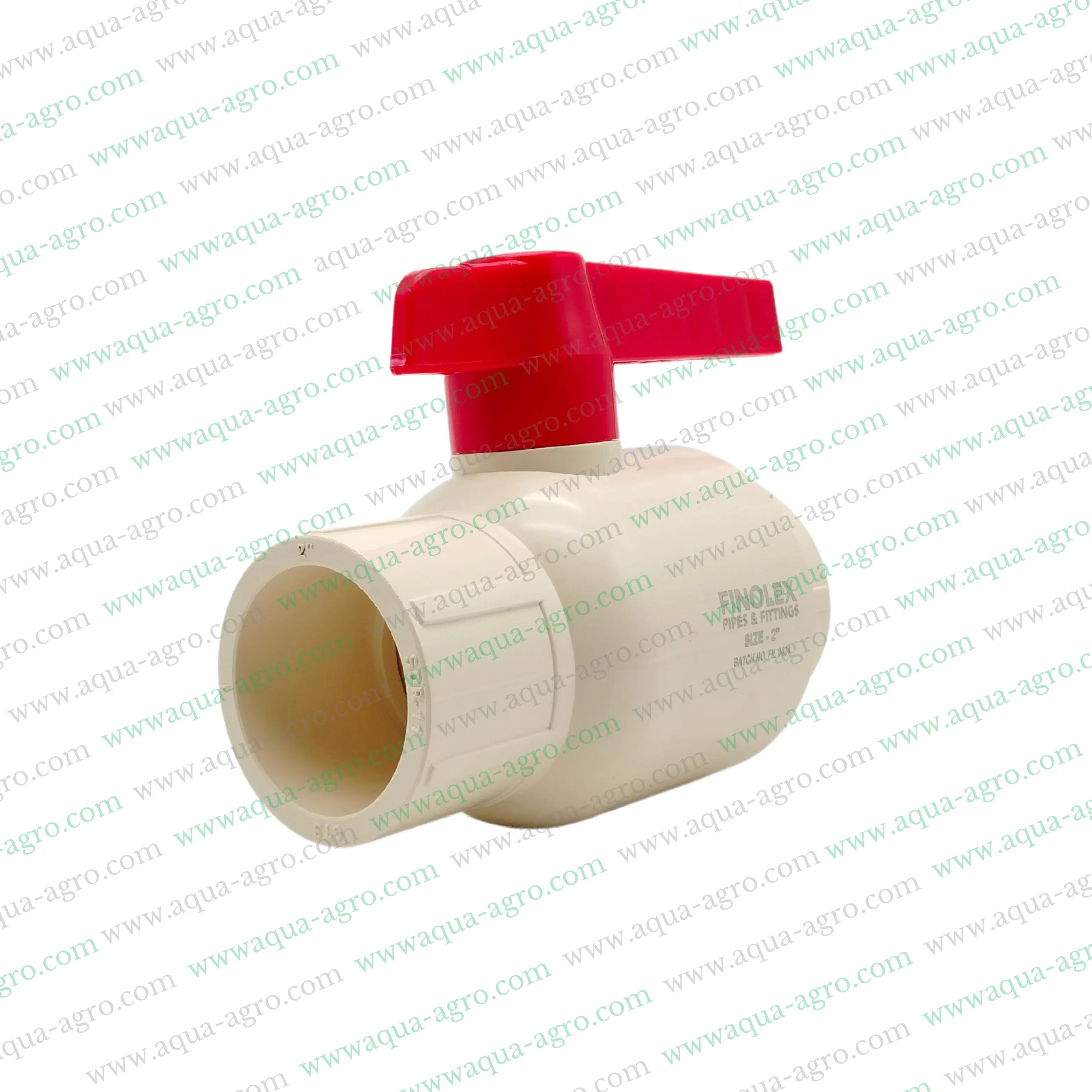 Finolex CPVC Ball Valve,2 inch CPVC Ball Valve,Plastic CPVC Ball Valve,Moulded Ball Valve,Plain End Socket Ball Valve,High-Pressure CPVC Valve,63 mm Ball valve