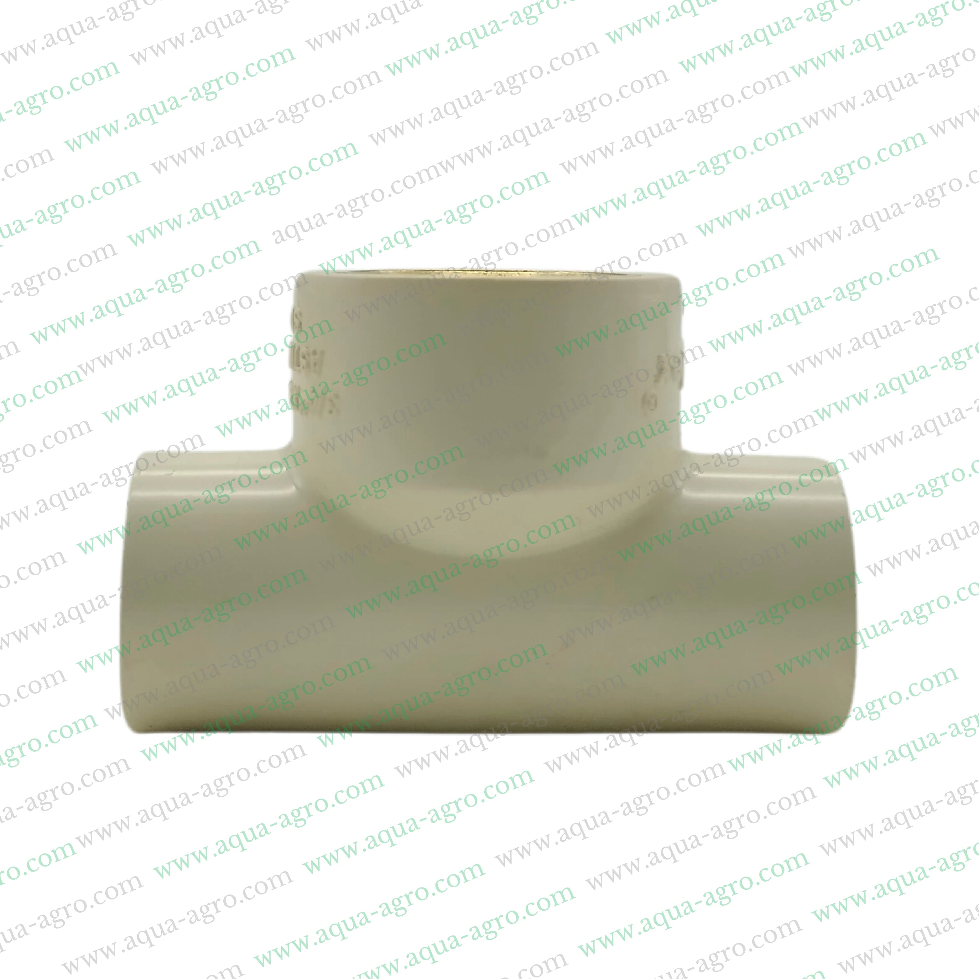 Finolex CPVC brass threaded equal tee 0.75 inch,CPVC brass threaded equal tee 20mm SDR 11,0.75 inch CPVC brass threaded tee fitting,Finolex CPVC pipe fittings 0.75 inch brass tee