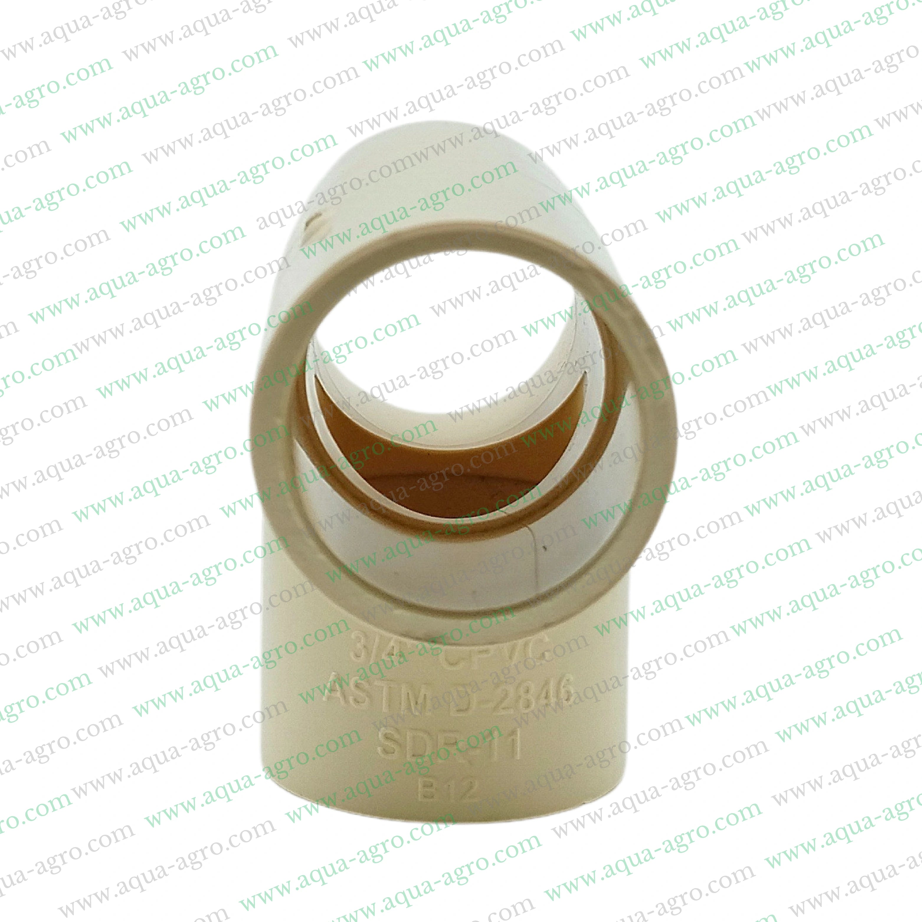 Finolex CPVC equal tee 0.75 inch,20mm CPVC equal tee SDR 11,CPVC equal tee 3/4 inch SDR 11,Finolex CPVC pipe fittings 0.75 inch tee
