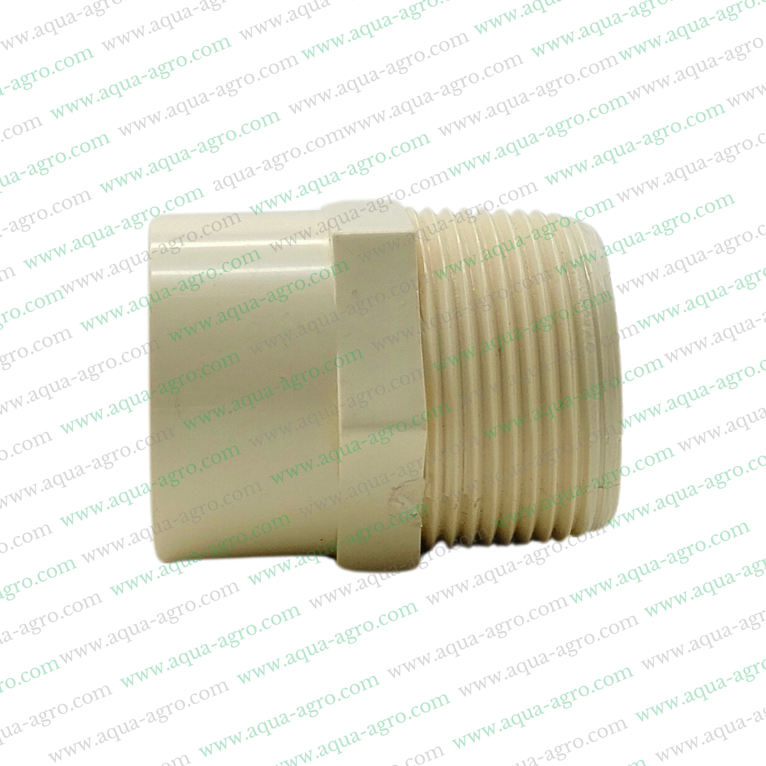 Finolex CPVC male threaded adapter 1.25 inch,CPVC MTA 32mm SDR 11 fittings,1.25 inch CPVC male adapter MAPT SDR 11