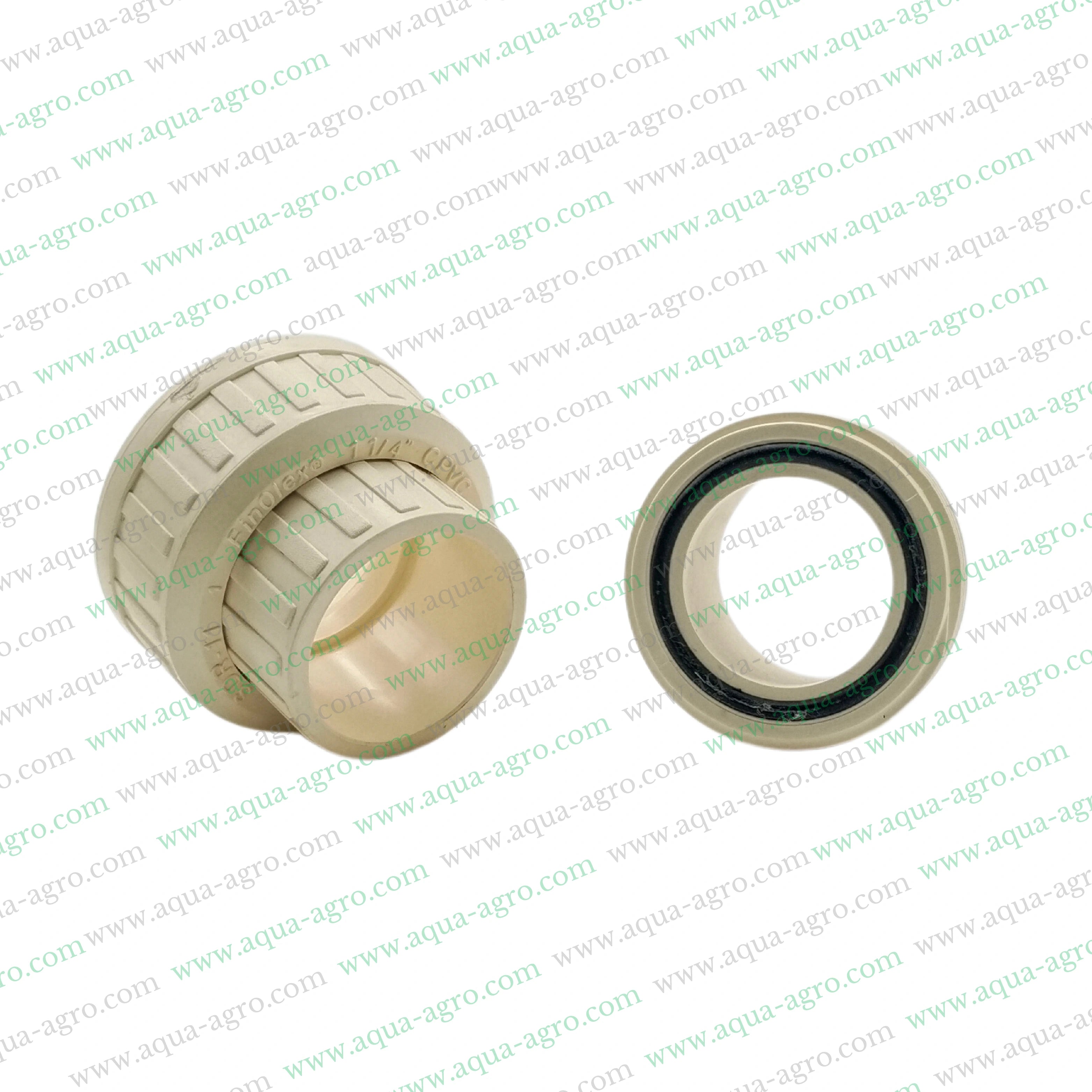 Finolex CPVC 1.25 inch fittings,32mm CPVC plain socket union,CPVC SDR 11 pipe accessories,CPVC plain socket union 1.25 inch