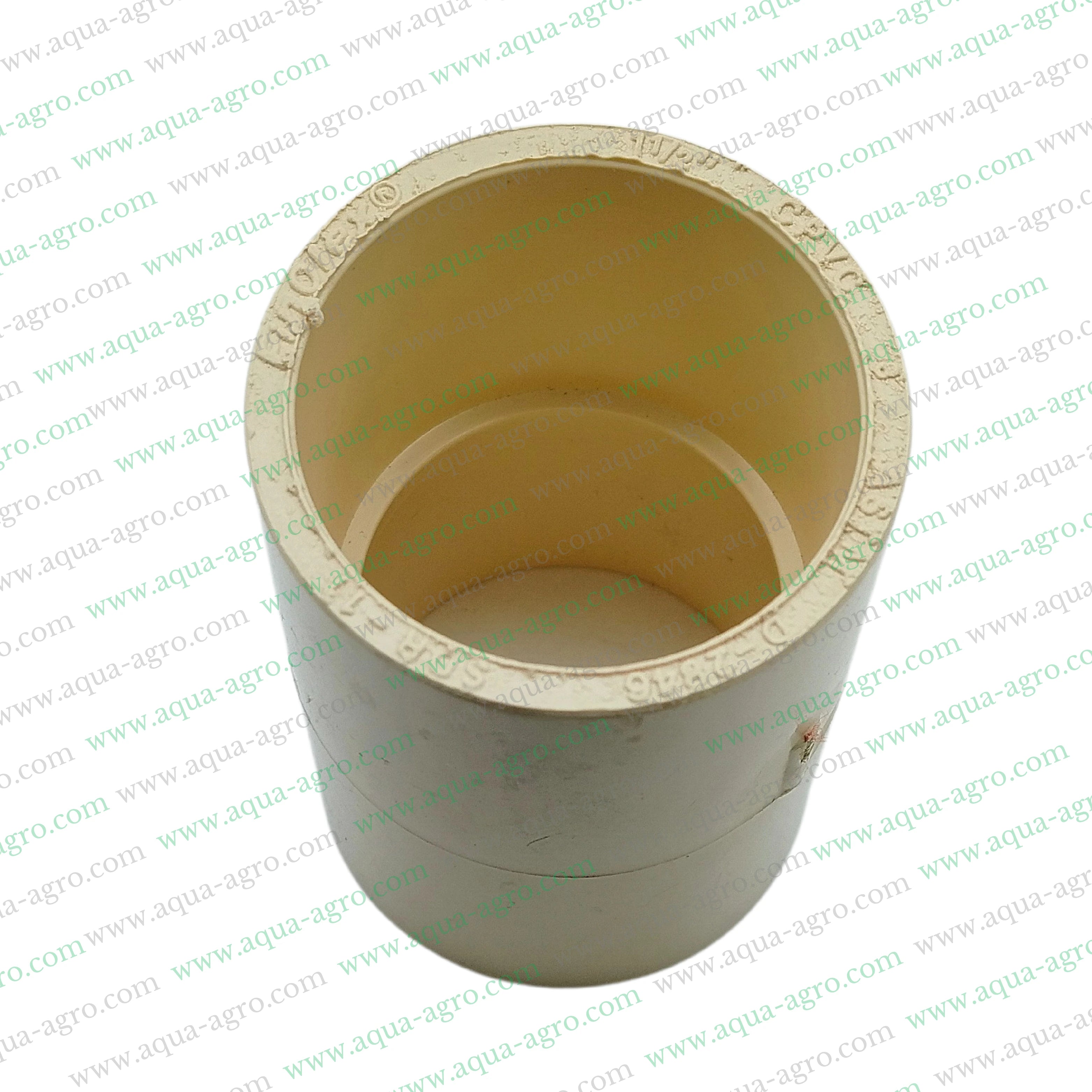 FINOLEX - Cpvc - Pipe & Accessories - Fittings - 1.5 inch (40mm) - Coupler or Joinner - SDR-11