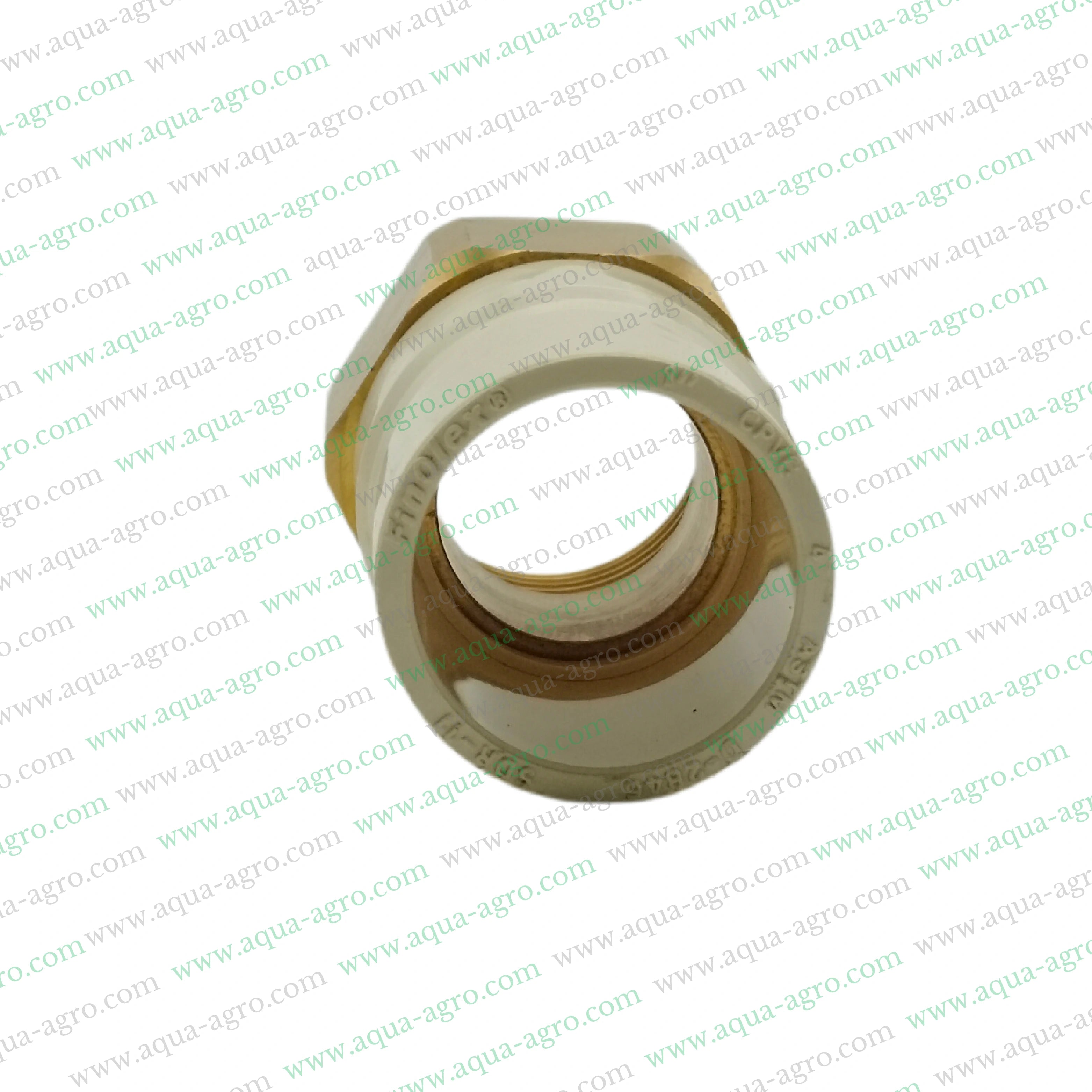 Finolex CPVC female threaded adapter 1 inch,1 inch CPVC brass threaded FTA SDR 11,CPVC female adapter 25mm brass threaded SDR 11,Finolex 1 inch brass female threaded adapter SDR 11