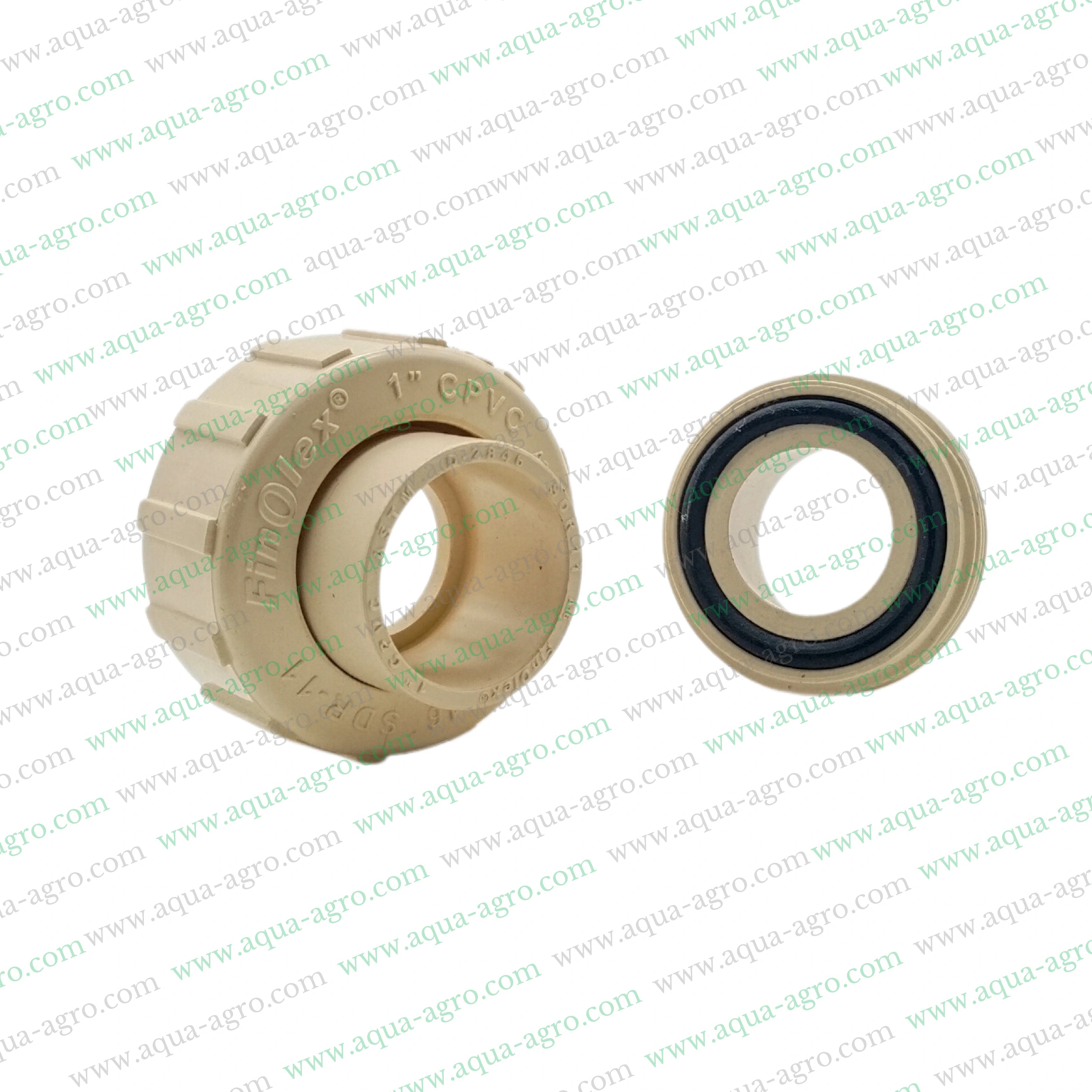 Finolex CPVC 1 inch fittings,25mm CPVC plain socket union,CPVC SDR 11 pipe fittings,CPVC union 1 inch plain socket