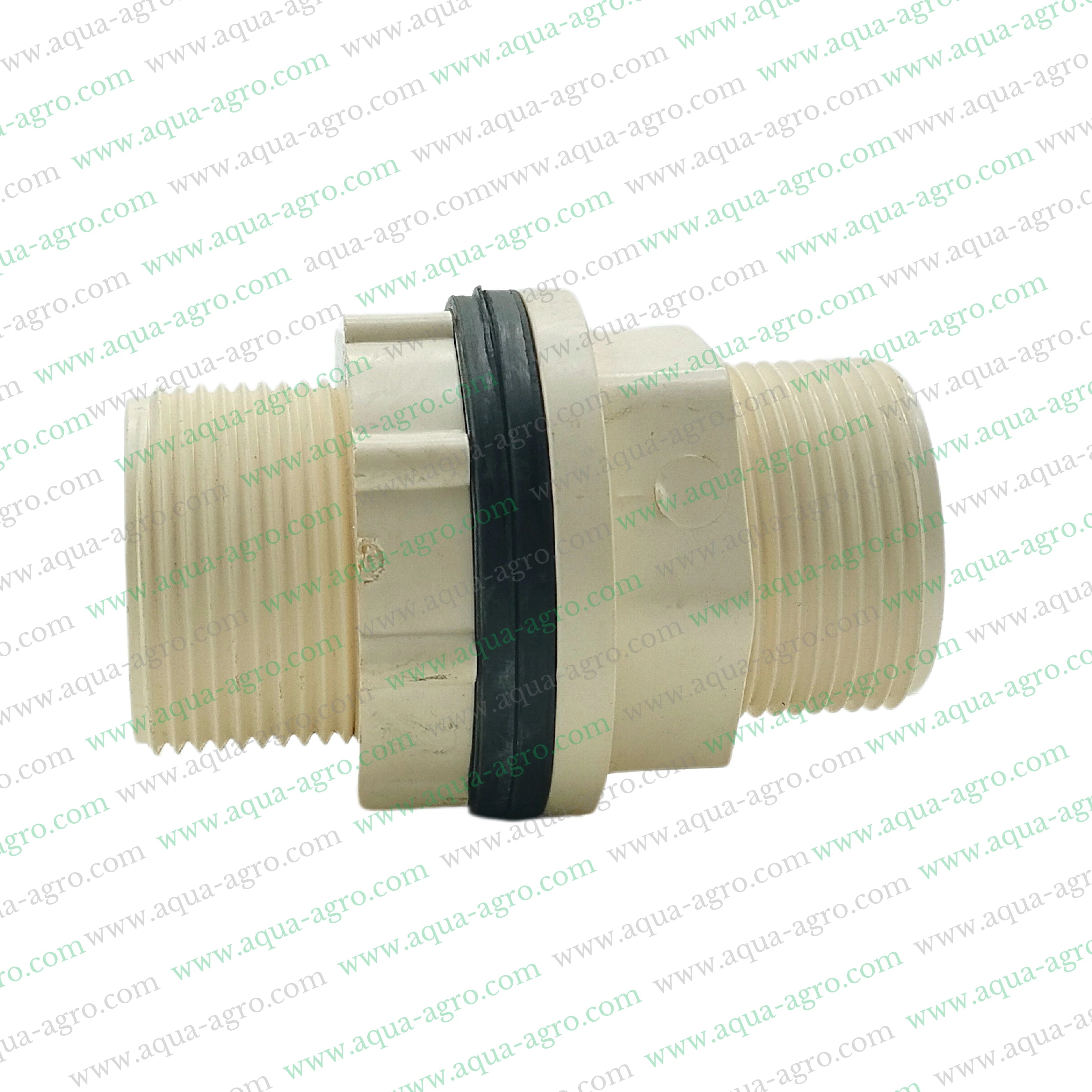 CPVC tank nipple 1 inch threaded,CPVC tank connector 25mm threaded,Finolex CPVC tank nipple SDR 11,CPVC pipe fittings 1 inch tank nipple,CPVC tank nipple 25mm threaded end