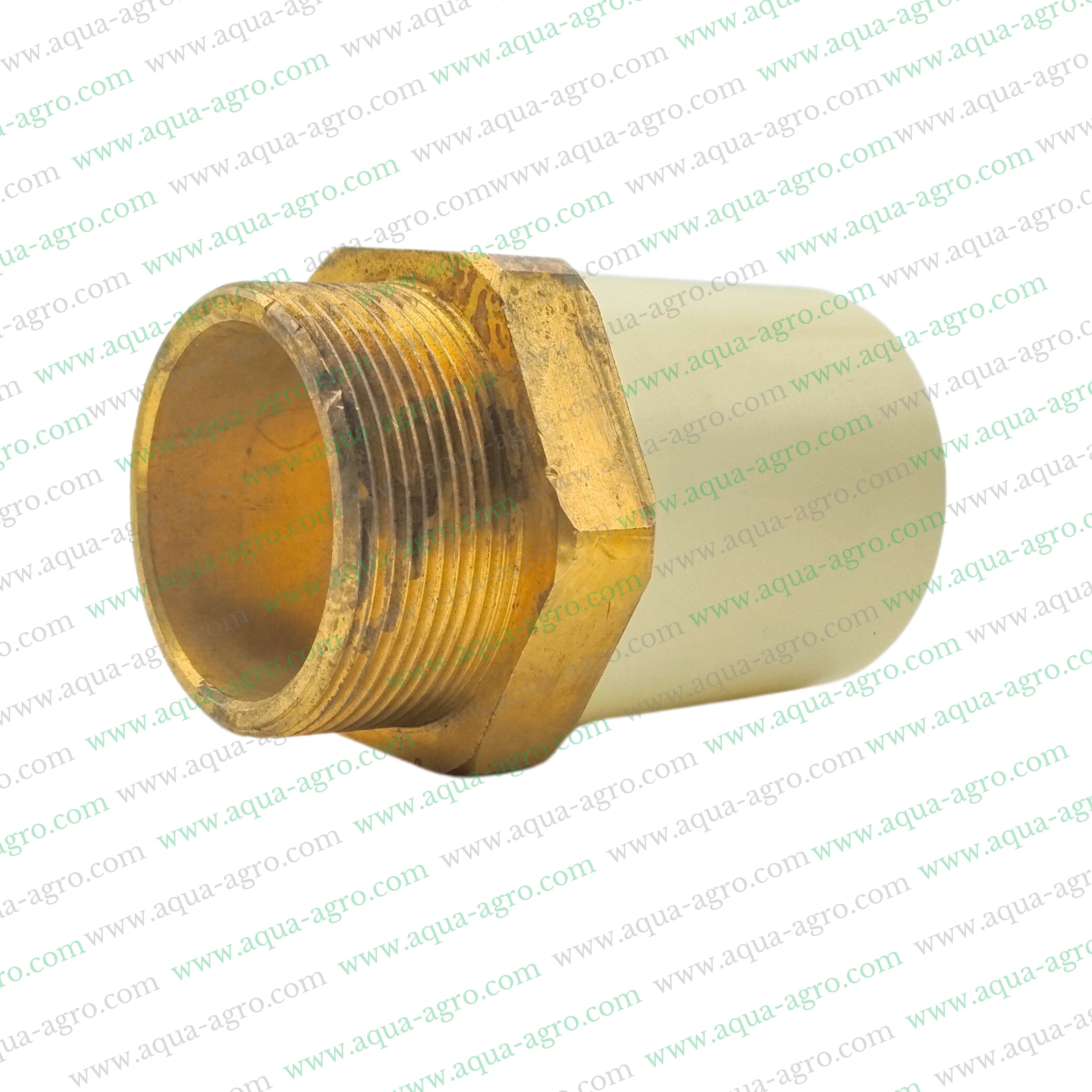 Finolex CPVC MTA 2 inch brass,CPVC Male Threaded Adapter 50mm SDR 11,2 inch CPVC brass MTA fitting,Finolex MAPT SDR 11 2 inch adapter