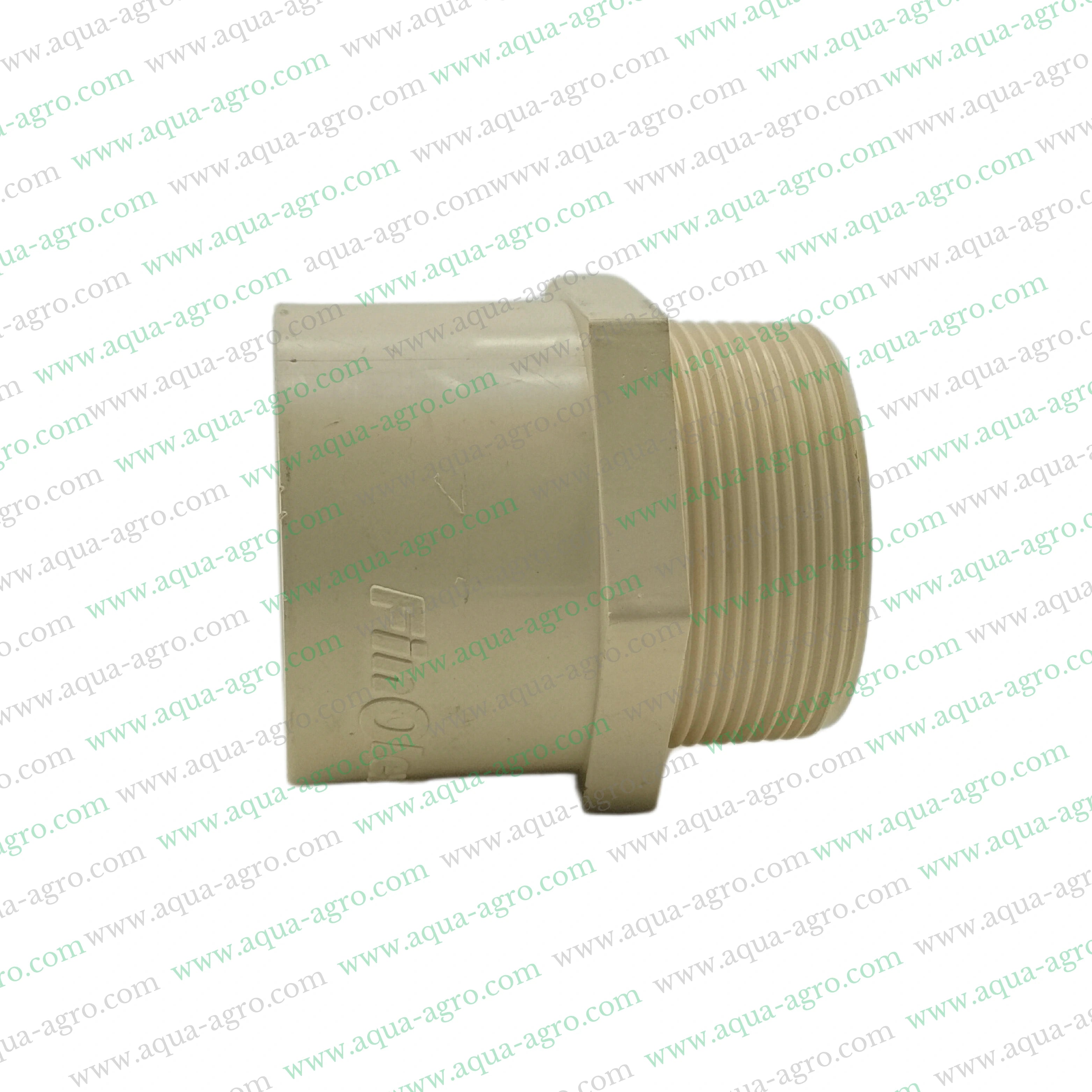 Finolex CPVC male threaded adapter,2 inch CPVC MTA SDR 11,50mm CPVC male adapter MAPT,CPVC male threaded adaptor 2 inch SDR 11