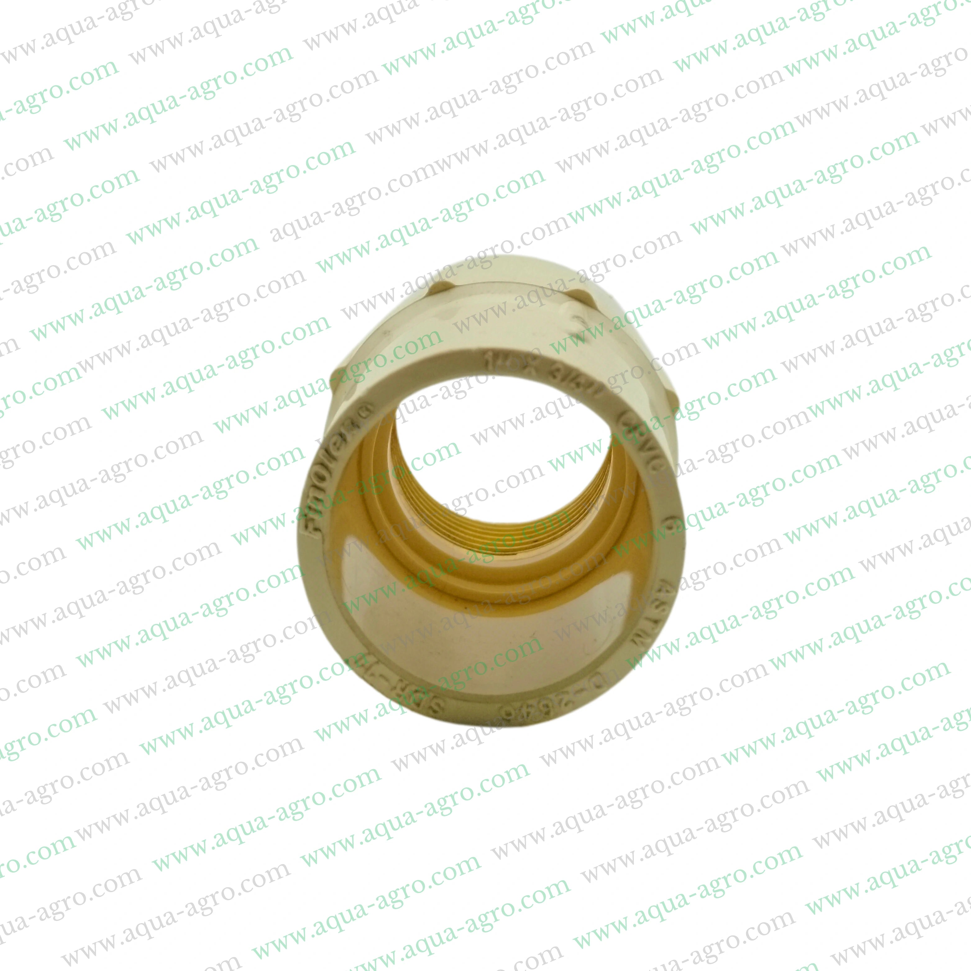 CPVC brass threaded reducing coupler 1 inch to 0.75 inch,CPVC brass threaded reducing coupler 25mm to 20mm,CPVC brass threaded reducing FTA 1 inch to 0.75 inch,CPVC brass threaded reducing FTA 25mm to 20mm,Finolex CPVC brass threaded reducing FTA