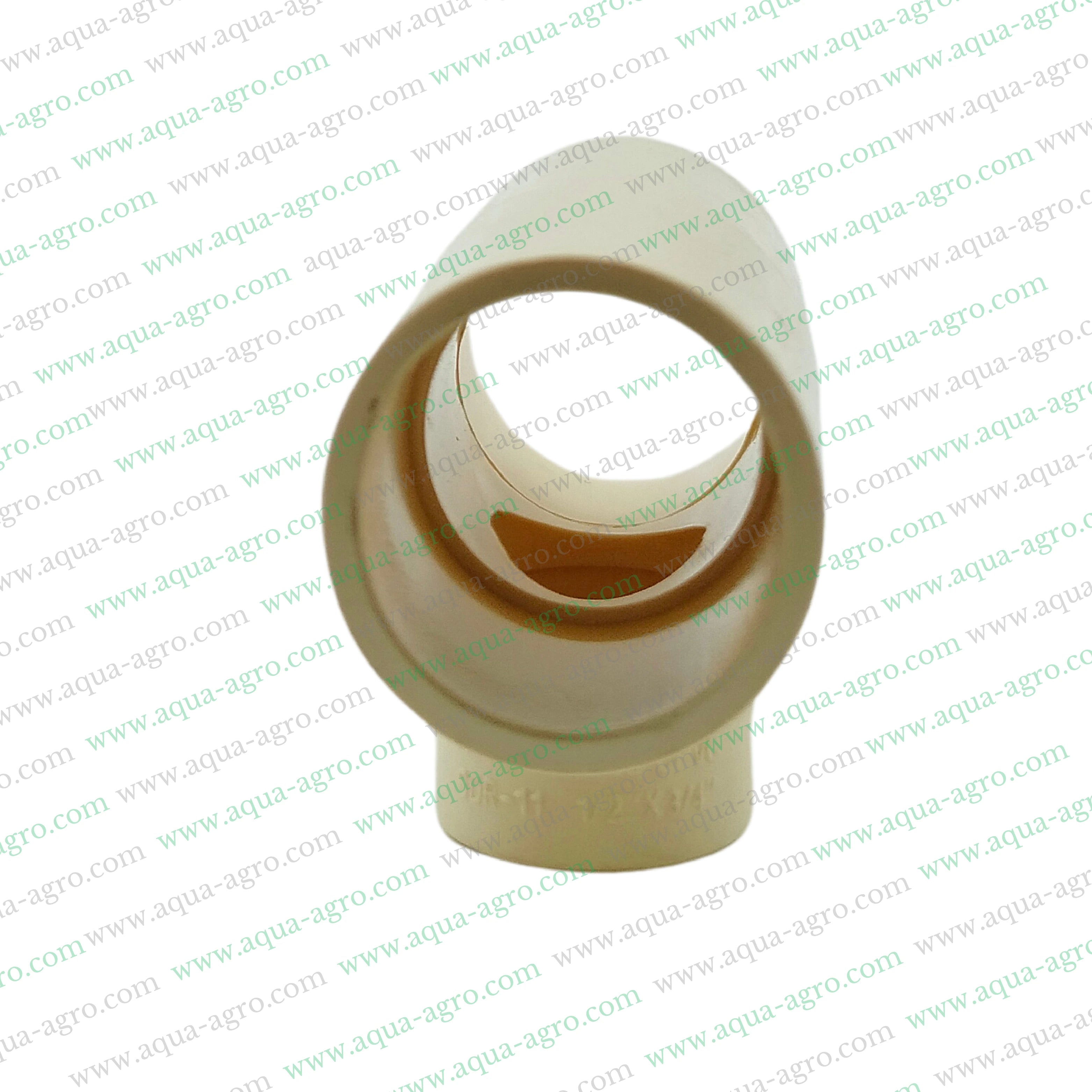 CPVC reducing tee 0.75 inch to 0.5 inch,CPVC reducing tee 20mm to 15mm,CPVC pipe fittings reducing tee SDR 11,Finolex CPVC reducing tee,CPVC pipe fittings