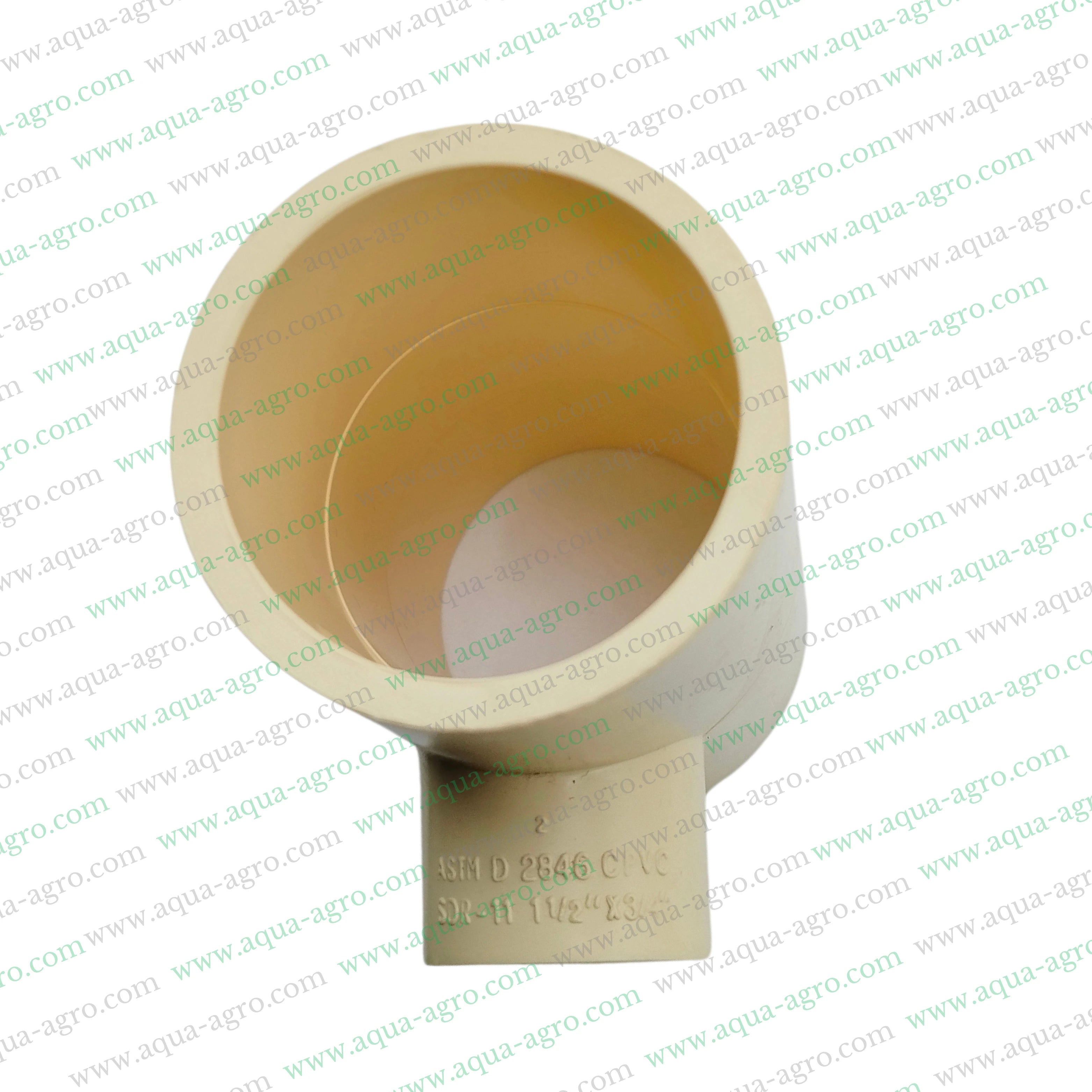 CPVC reducing tee 1.5 inch to 0.75 inch,CPVC reducing tee 40mm to 20mm,CPVC pipe fittings reducing tee SDR 11,Finolex CPVC reducing tee,CPVC plain reducing tee 1.5 inch x 0.75 inch,CPVC plain reducing tee 40mm x 20mm