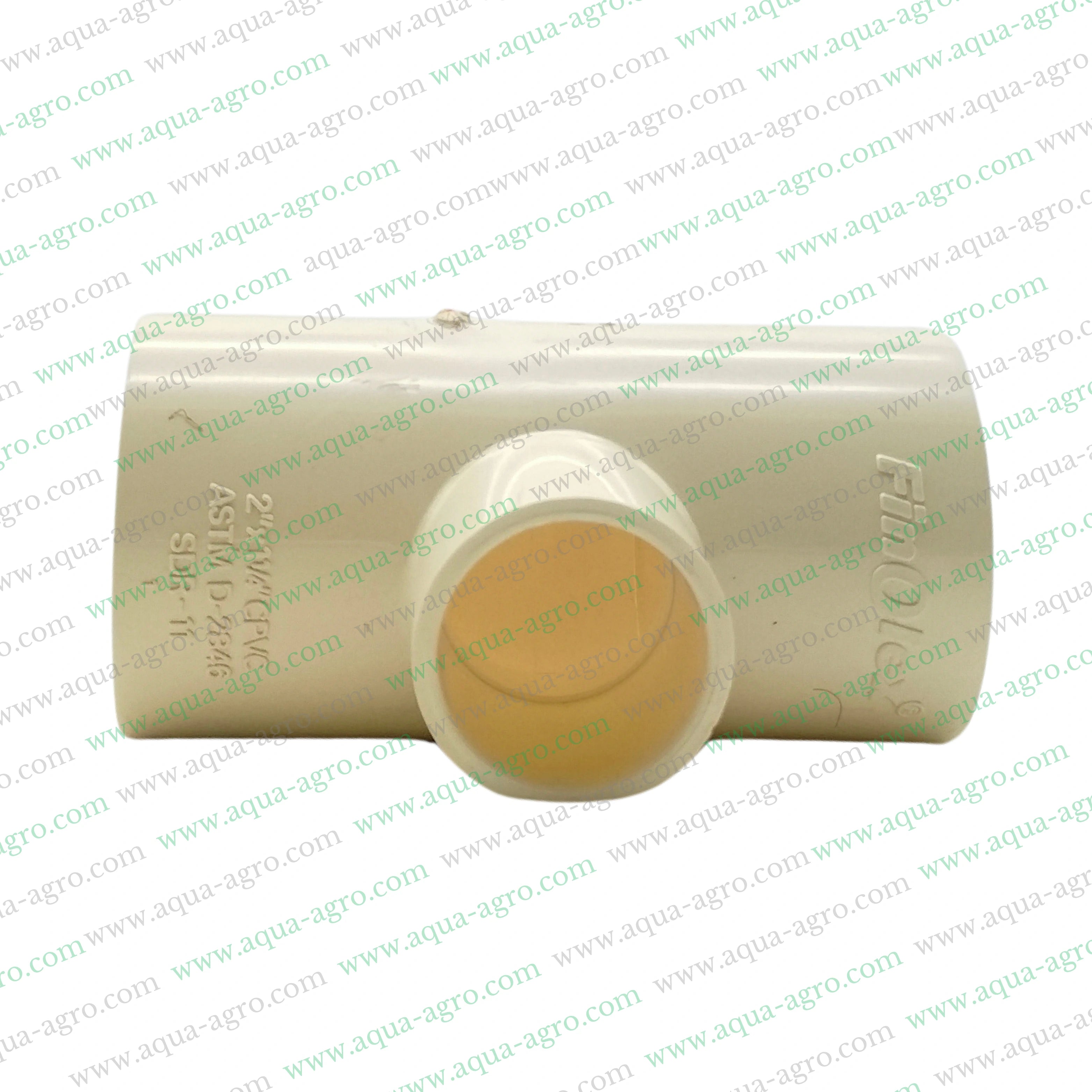 Finolex CPVC reducing tee 2 inch to 1.25 inch,CPVC reducing tee 50mm x 32mm,CPVC plain reducing tee SDR 11,CPVC pipe fittings reducing tee 2 inch x 1.25 inch,CPVC reducing tee 2" x 1-1/4"