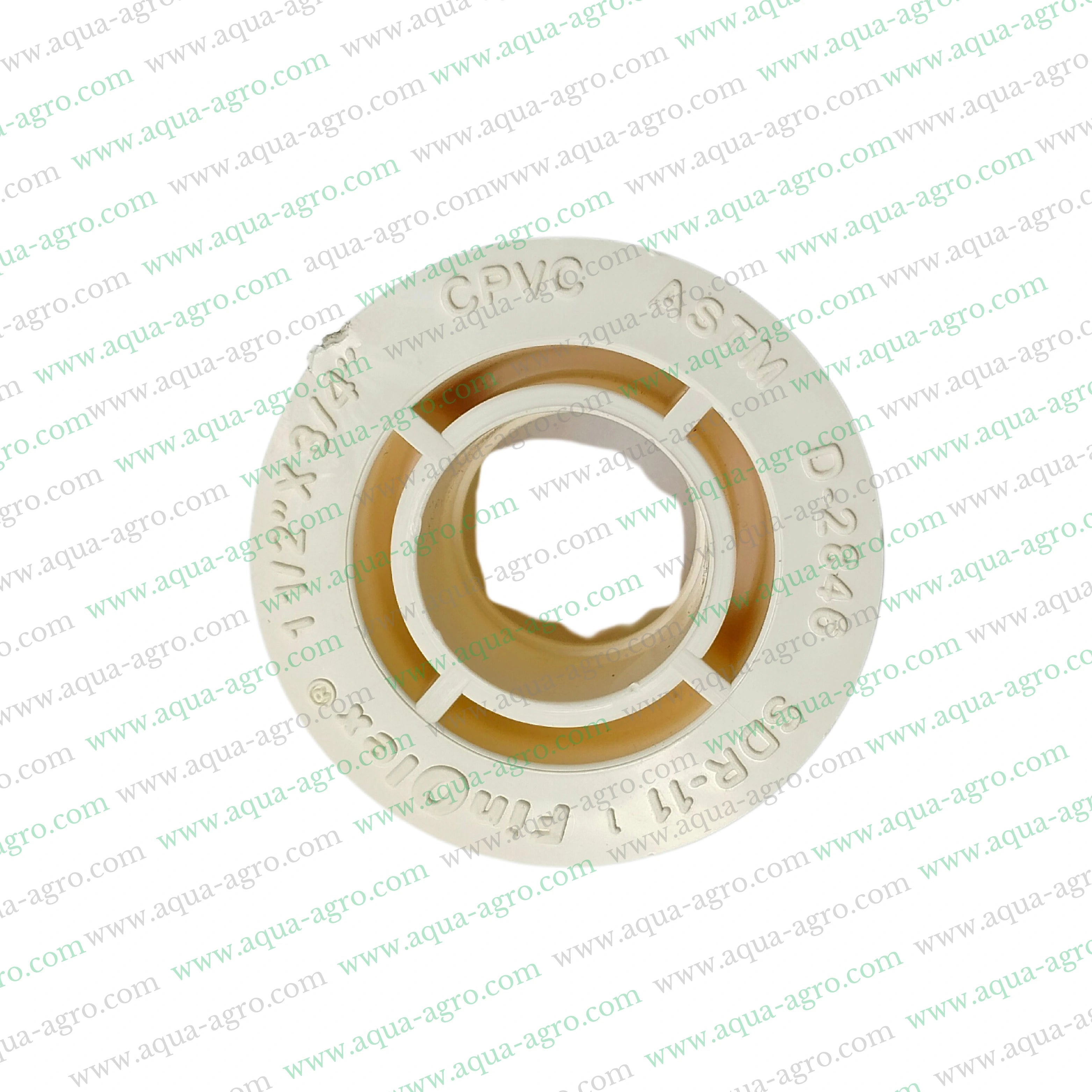 Finolex CPVC reducer bush 1.5 inch to 0.75 inch,CPVC reducing bushing 40mm to 20mm SDR 11,CPVC pipe fittings reducer 1.5 inch to 0.75 inch,Finolex CPVC fittings 40mm to 20mm reducer