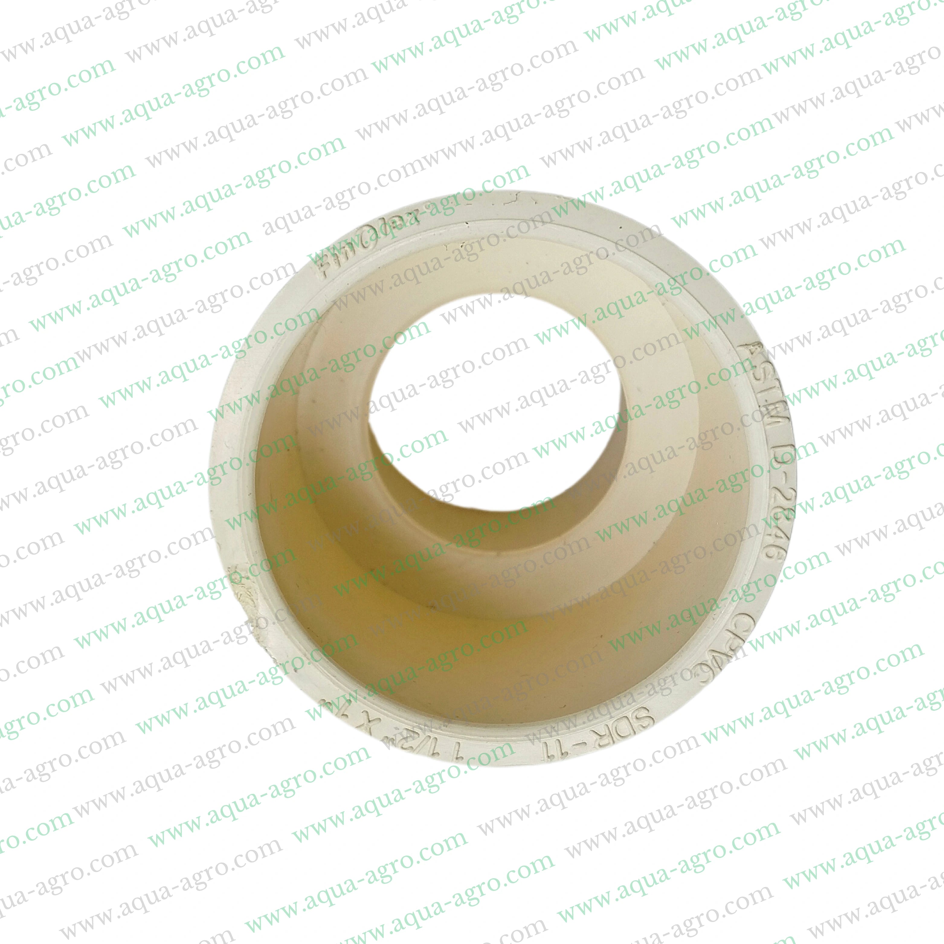 Finolex CPVC reducing coupler 1.5 inch to 1 inch,40mm to 25mm CPVC reducing coupling,CPVC SDR 11 reducing coupler,Finolex CPVC pipe fittings 1.5 inch x 1 inch,CPVC reducing coupler 40mm x 25mm