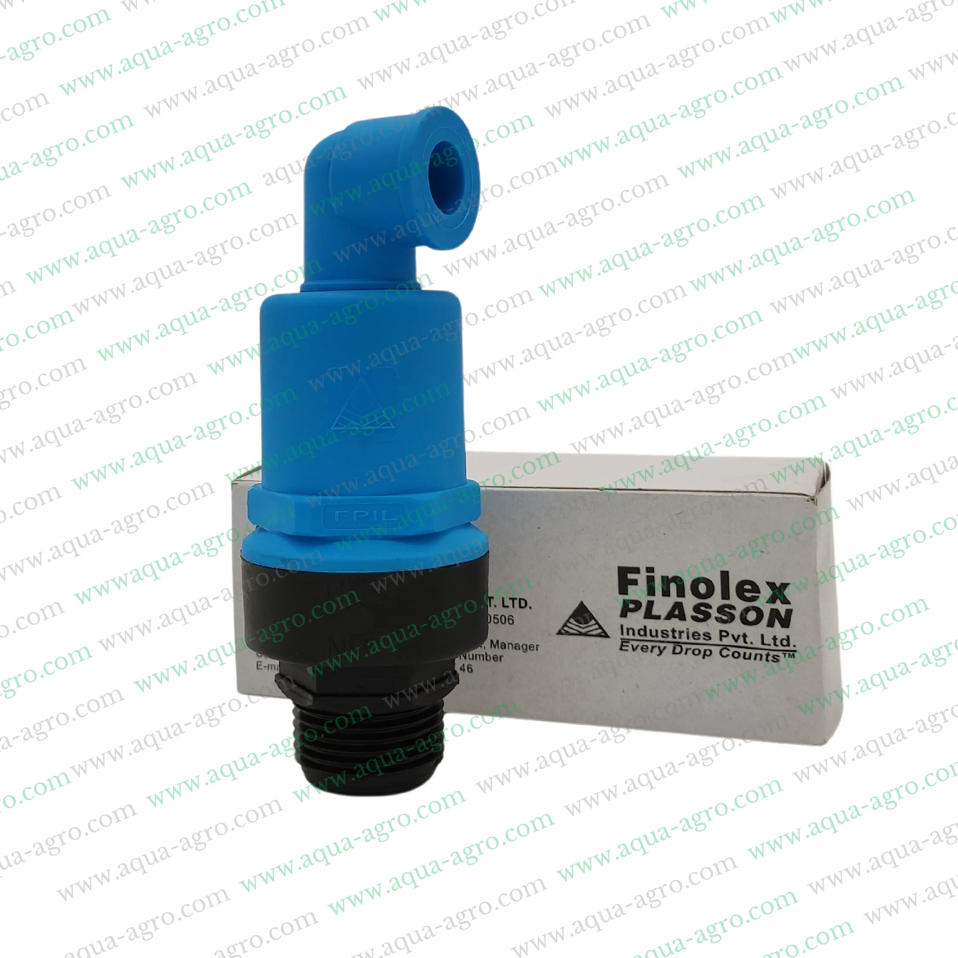 FINOLEX PLASSON | Air Release Valve - Plastic - Regular - Air - cum - Vaccum Relief - 1" (32mm)  [M-Thd]