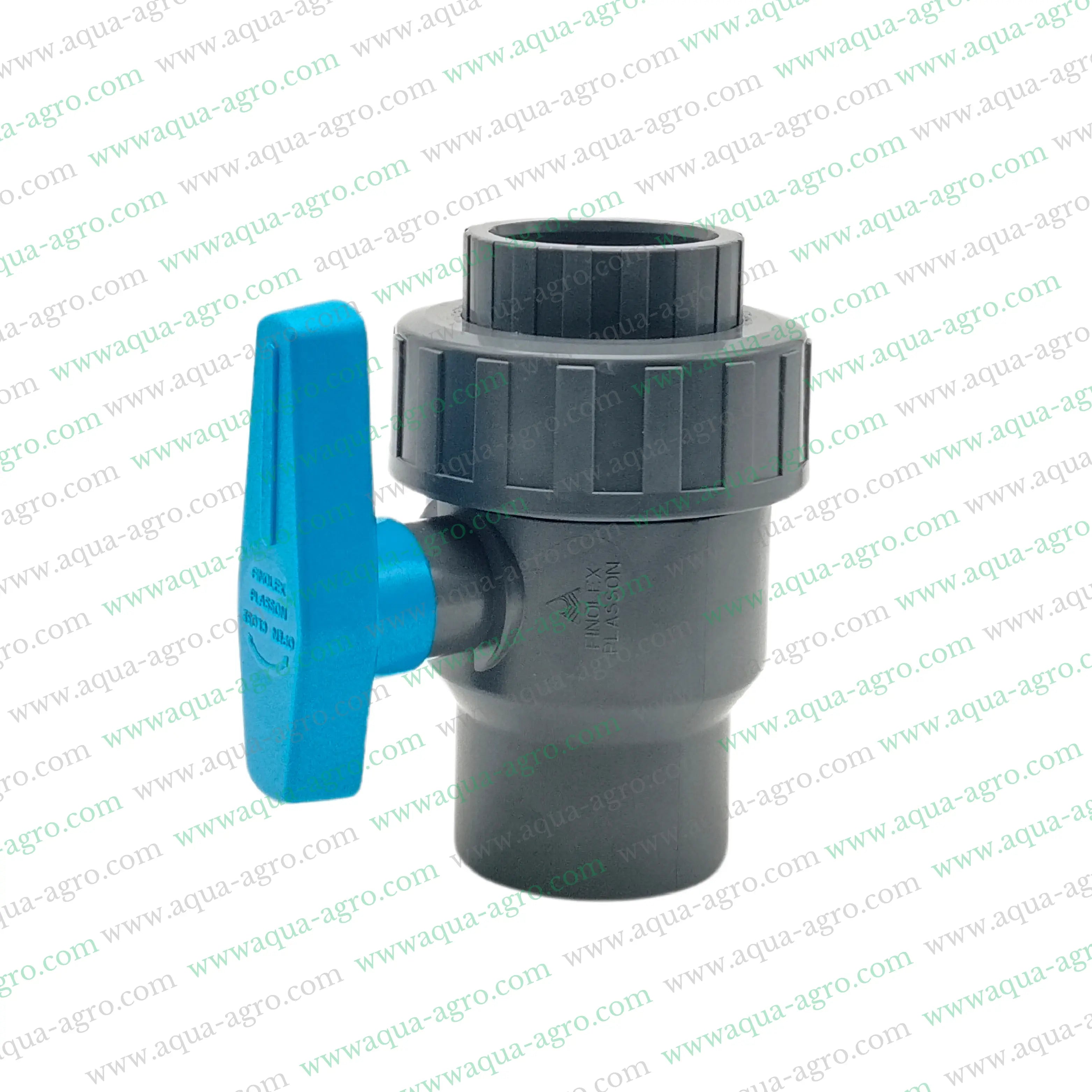 Finolex ball valve 1.5 inch,Plasson PVC ball valve,Plastic ball valve 50mm,Finolex single union valve,1.5 inch PVC valve socket,PVC single union ball valve