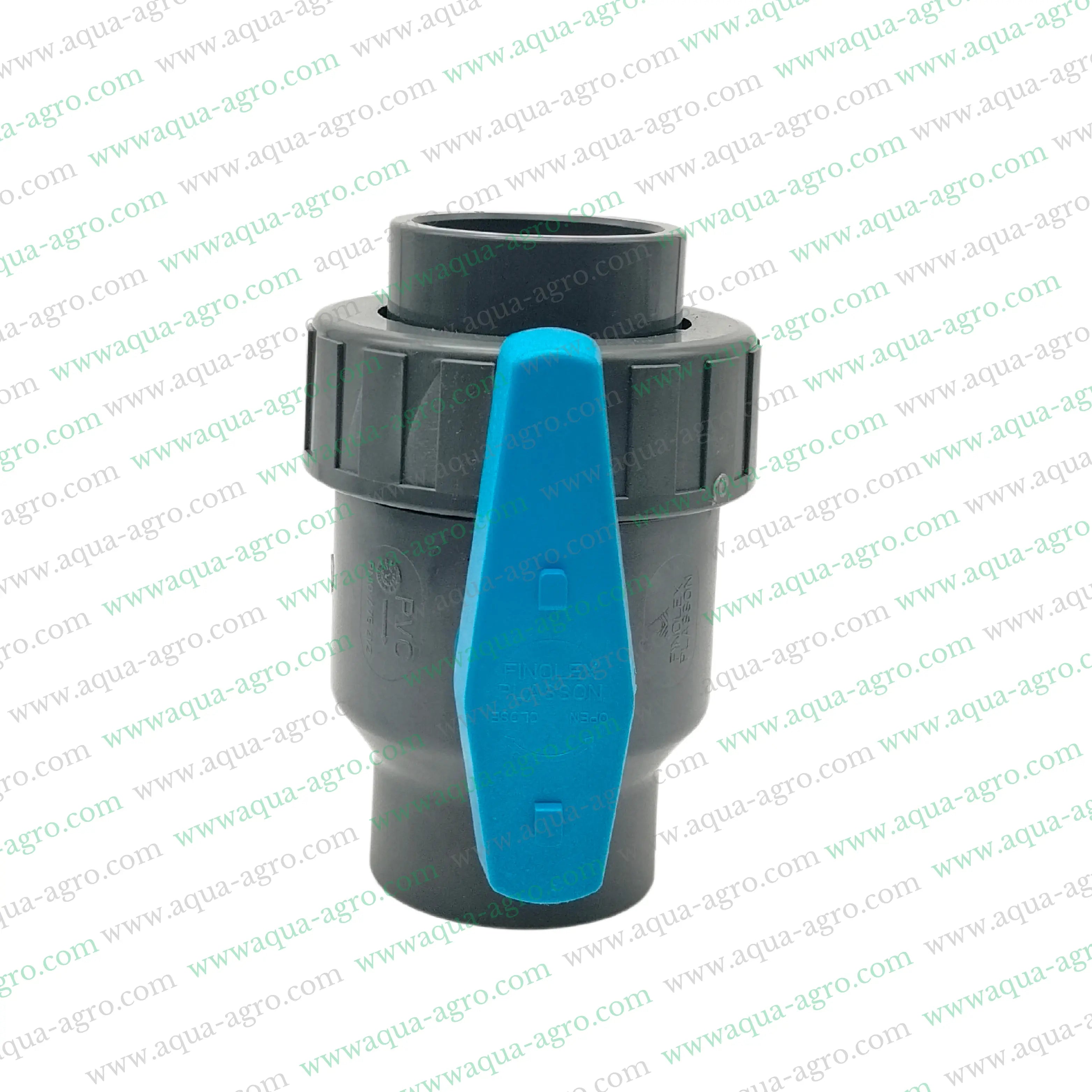 Finolex ball valve 2.5 inch,Plasson PVC ball valve,Plastic ball valve 75mm,Finolex single union valve,2.5 inch PVC valve socket,PVC single union ball valve