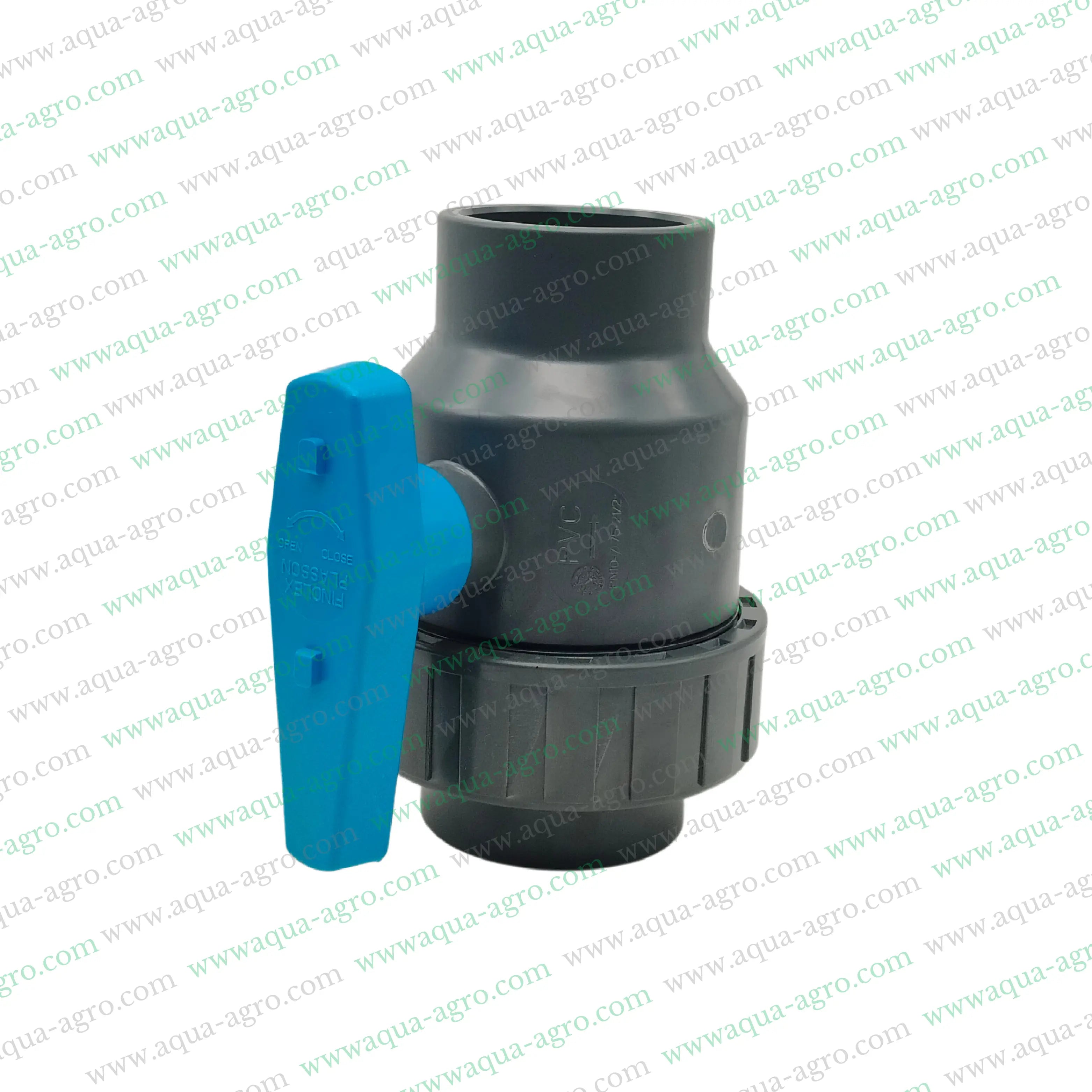 Finolex ball valve 2.5 inch,Plasson PVC ball valve,Plastic ball valve 75mm,Finolex single union valve,2.5 inch PVC valve socket,PVC single union ball valve