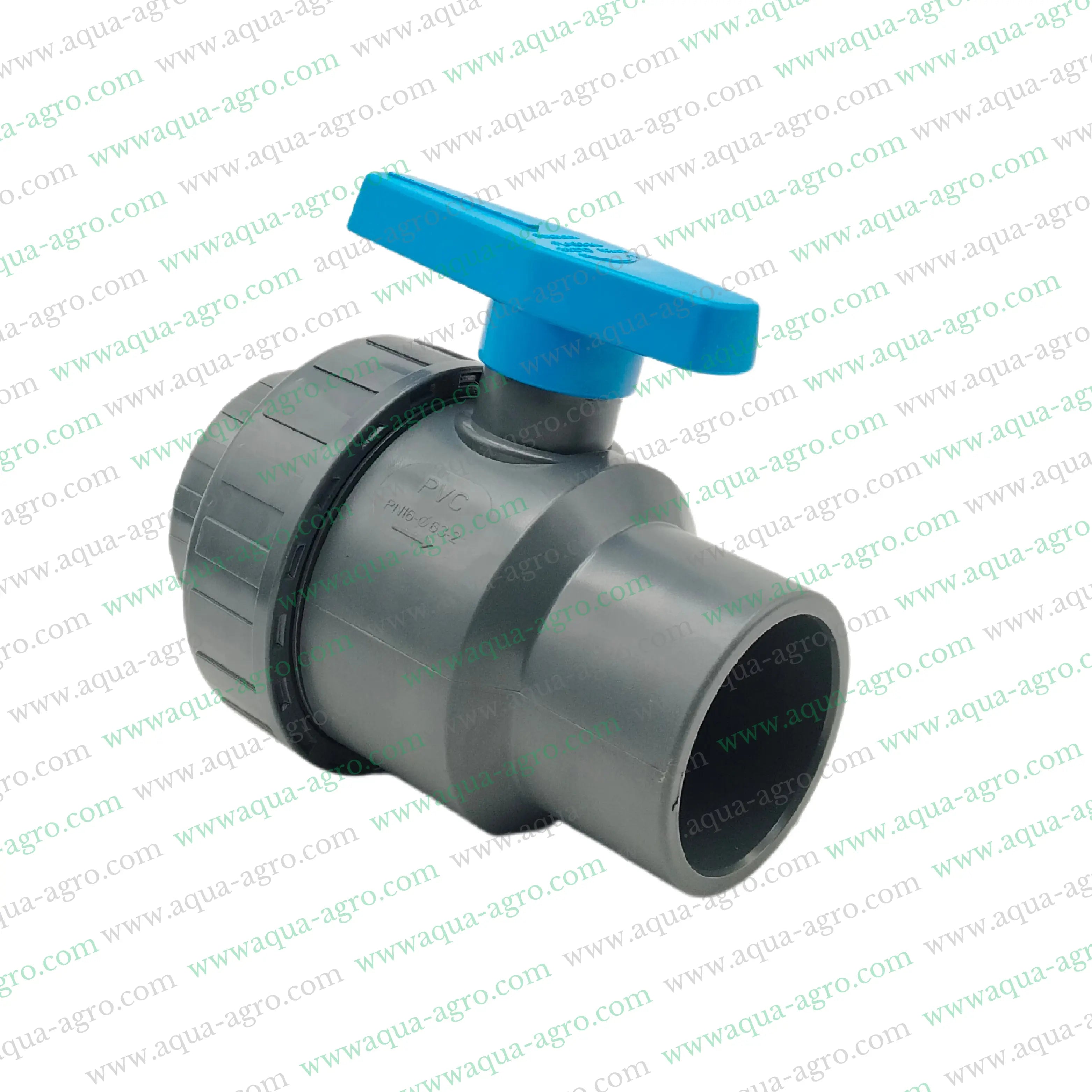 Finolex ball valve 2 inch,Plasson PVC ball valve,Plastic ball valve 63mm,Finolex single union valve,2 inch PVC valve socket,PVC single union ball valve