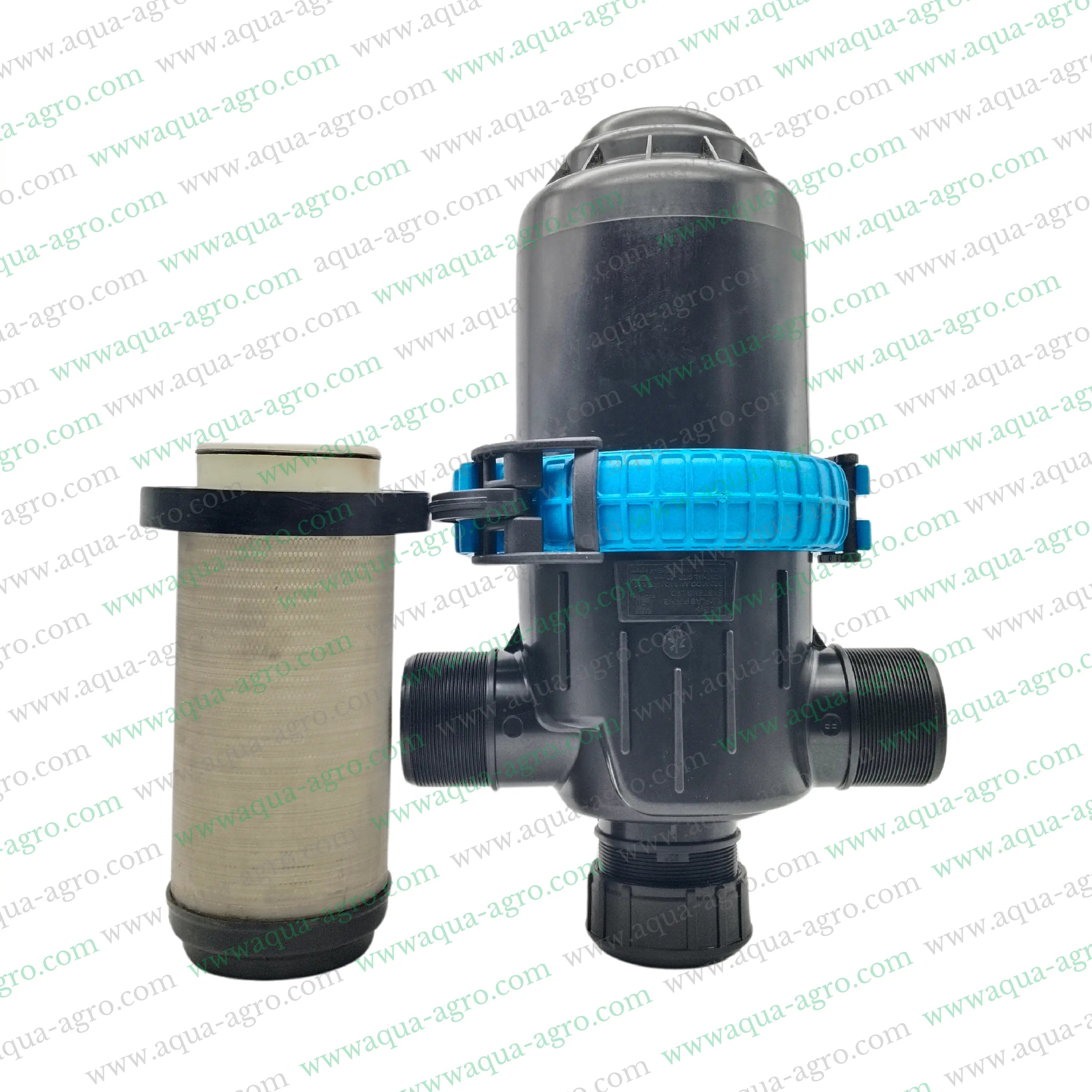 FINOLEX PLASSON - Filter - Screen - 3 Inch (90mm) (M-Thd) - T-Type - 40 (m3-Hr) - QAT - Regular Plastic Body