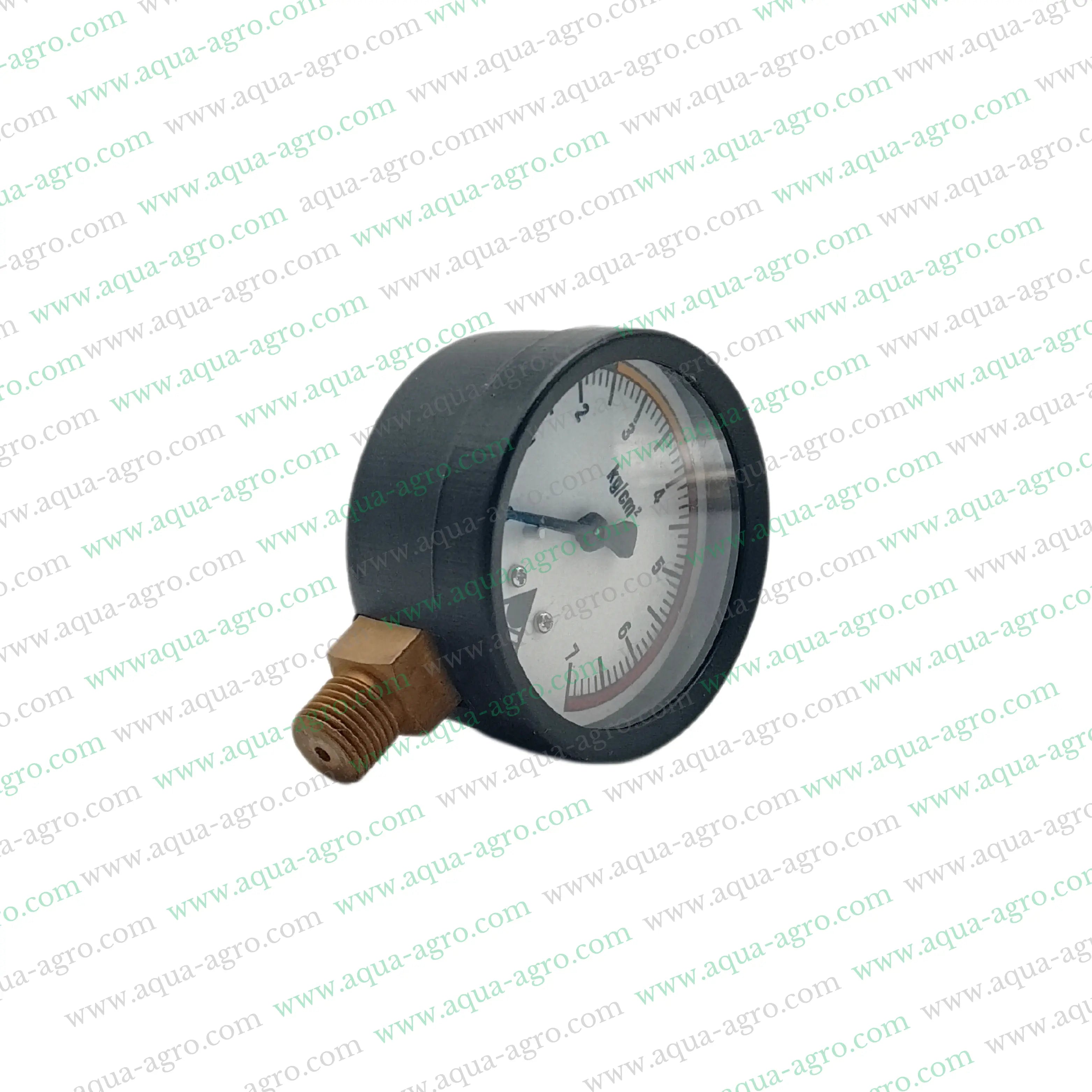 Finolex Pressure Gauge,2.5 Inch Dial Pressure Gauge,MS Body Pressure Gauge,0.25 Inch M Thread Inlet,Durable Pressure Gauge,Industrial Pressure Gauge