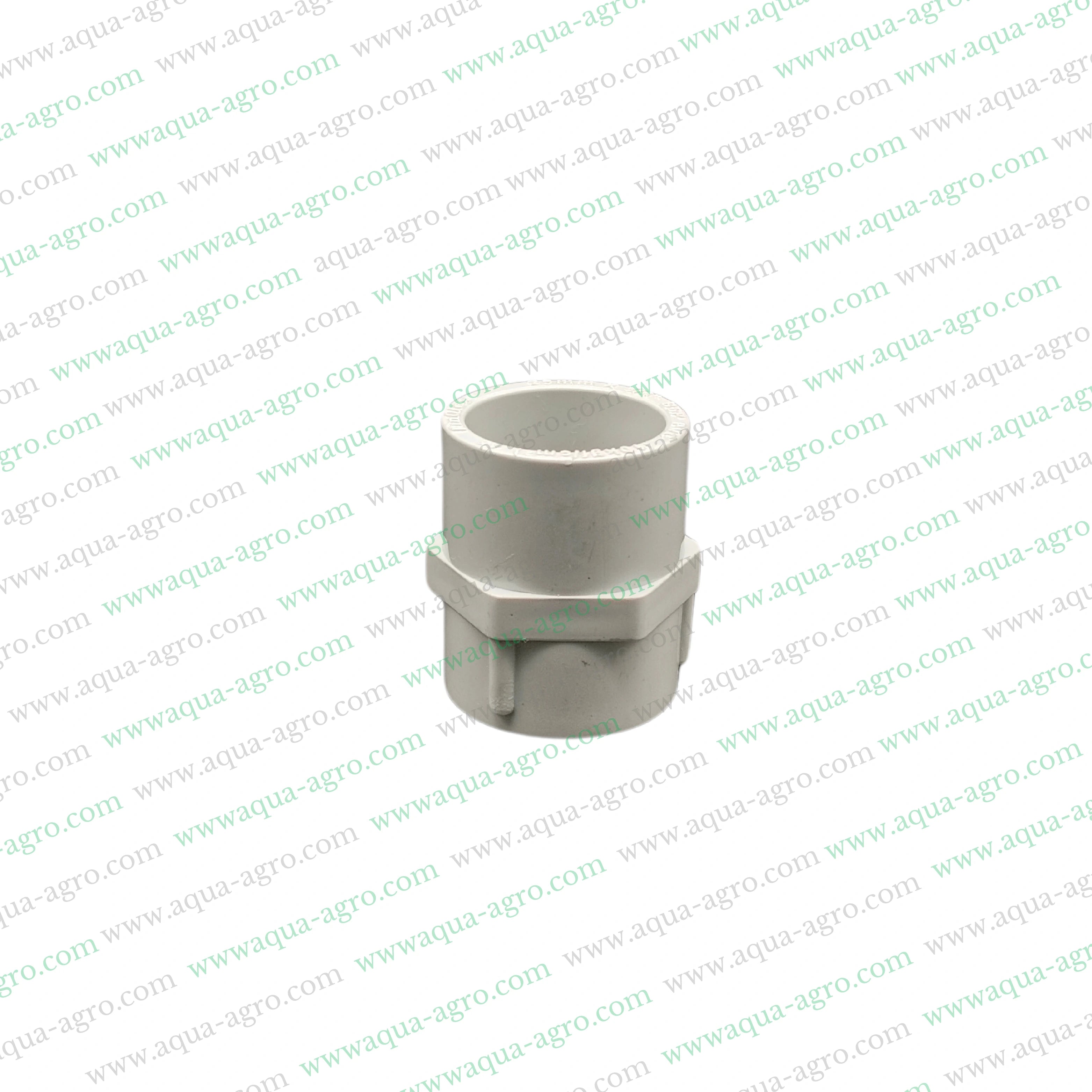 FINOLEX - Pvc Pipe & Accessories - Fittings - 0.5 inch (20mm) - FTA - Female Threaded Adaptor - Moulded - 10 Kg-f-cm2