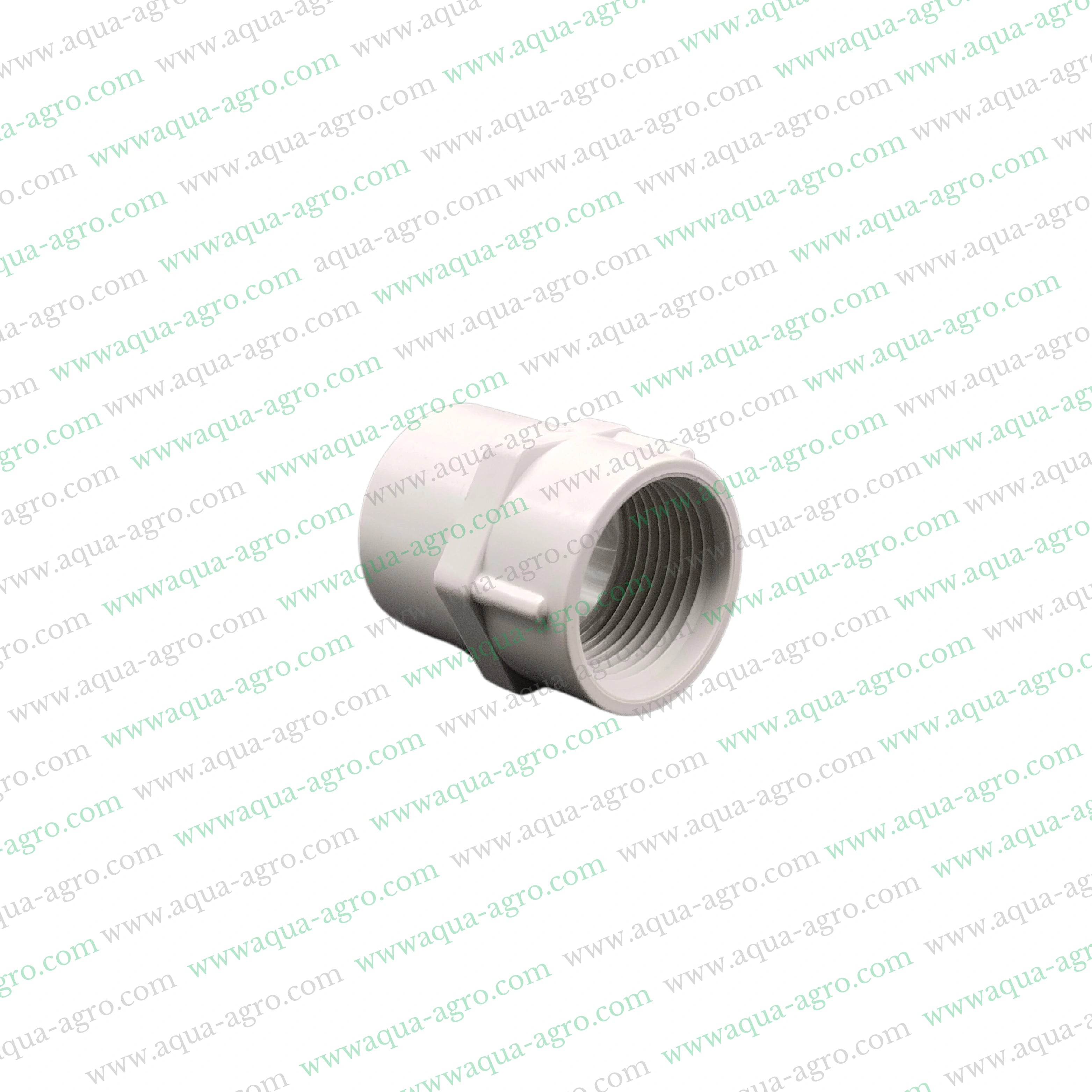 FINOLEX - Pvc Pipe & Accessories - Fittings - 0.5 inch (20mm) - FTA - Female Threaded Adaptor - Moulded - 10 Kg-f-cm2