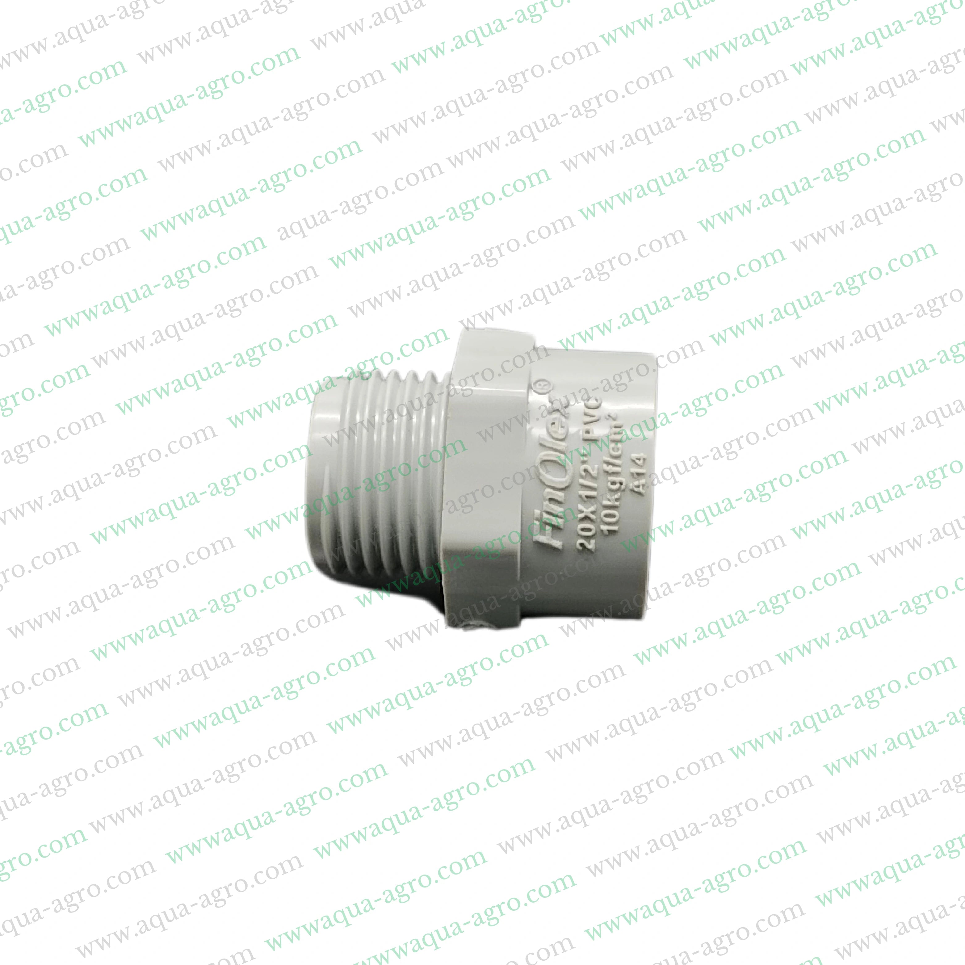 Male threaded adaptor,PVC pipe MTA 20mm,0.5-inch PVC fittings,Finolex pipe adaptor,Moulded pipe fittings