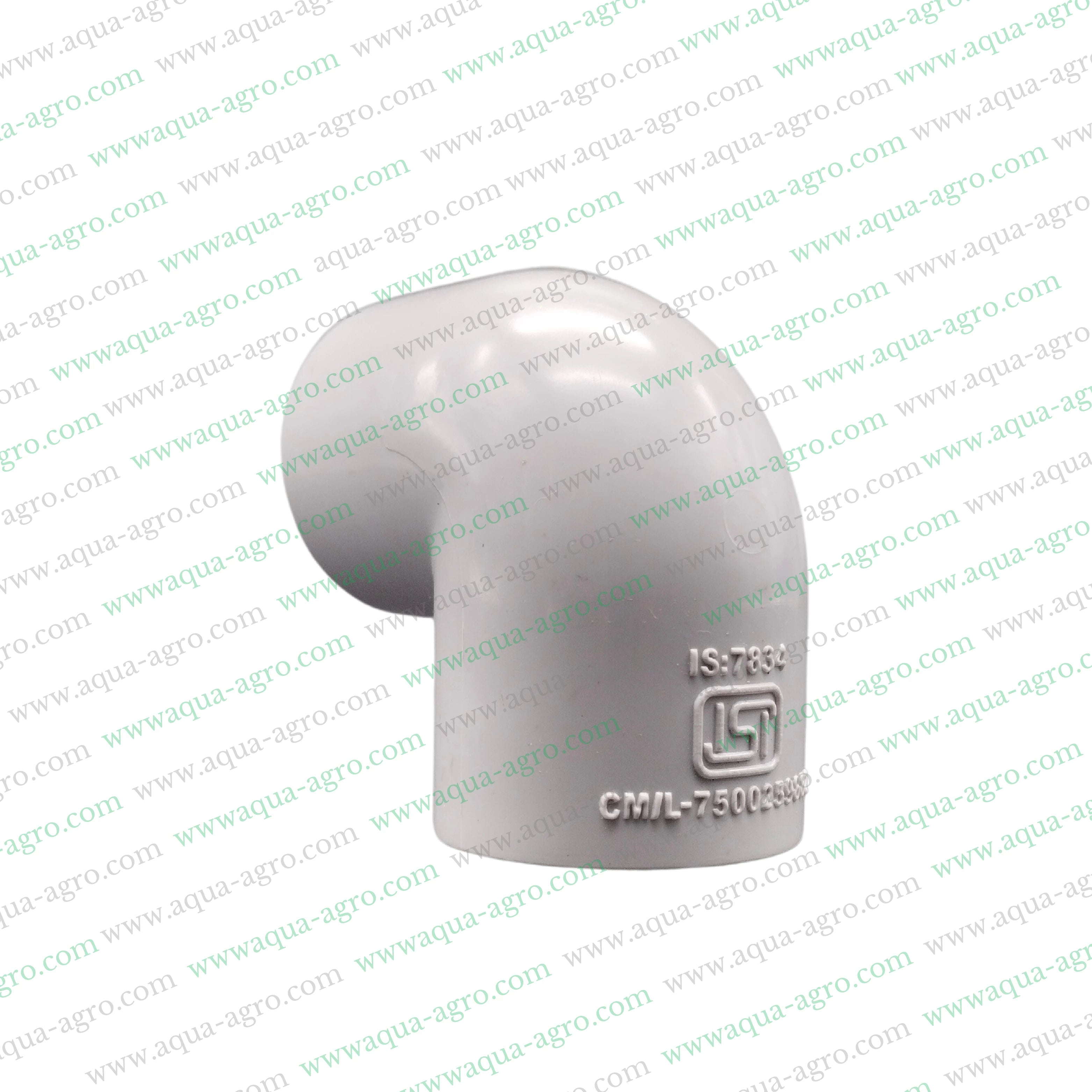 25mm PVC elbow,0.75 inch PVC pipe fitting,10 kg/cm² PVC elbow,High-pressure PVC elbow,90-degree moulded elbow