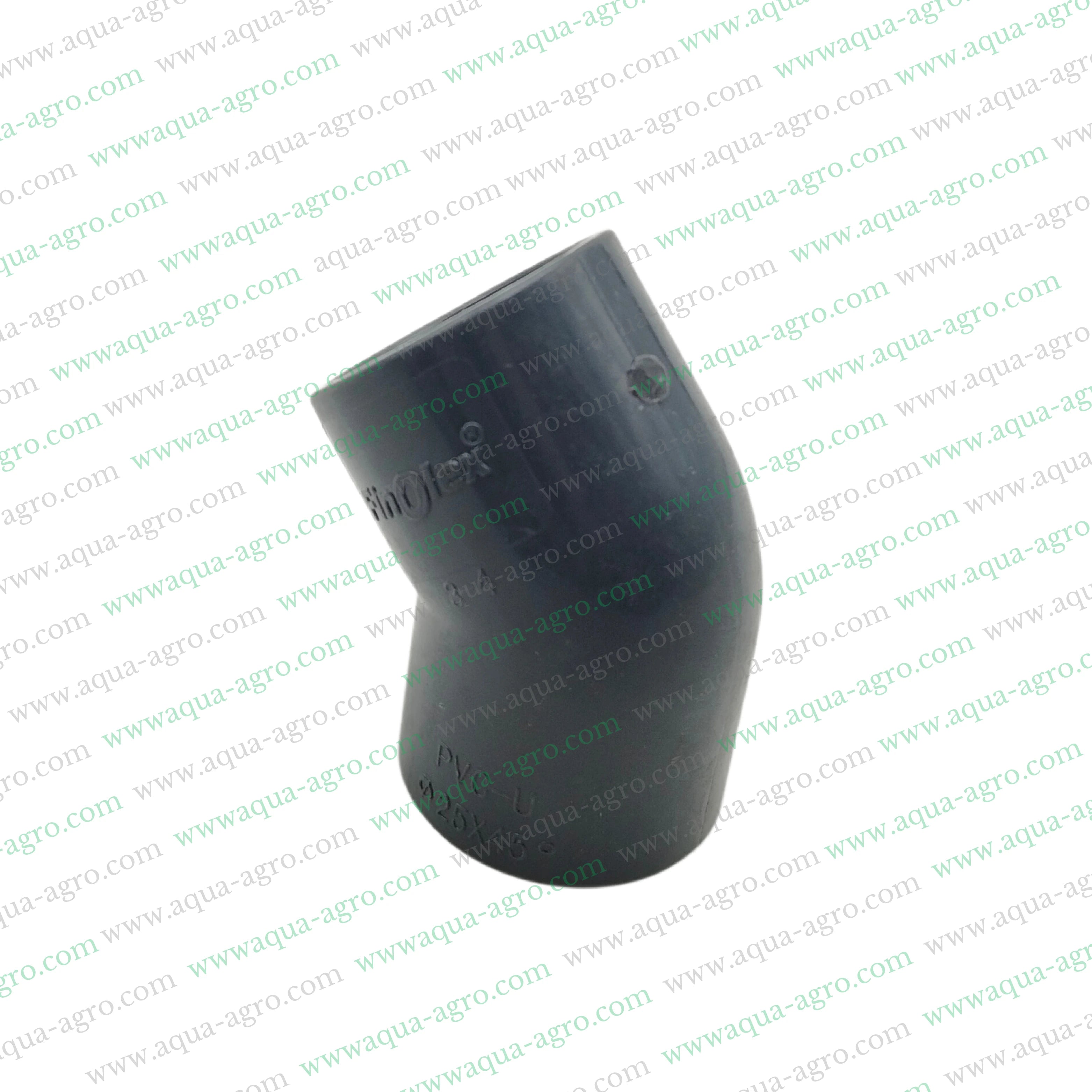 FINOLEX - Pvc Pipe & Accessories - Fittings - 0.75 inch (25mm) - Shoe Bend - 45 DEG - Moulded - 10 Kg-f-cm2