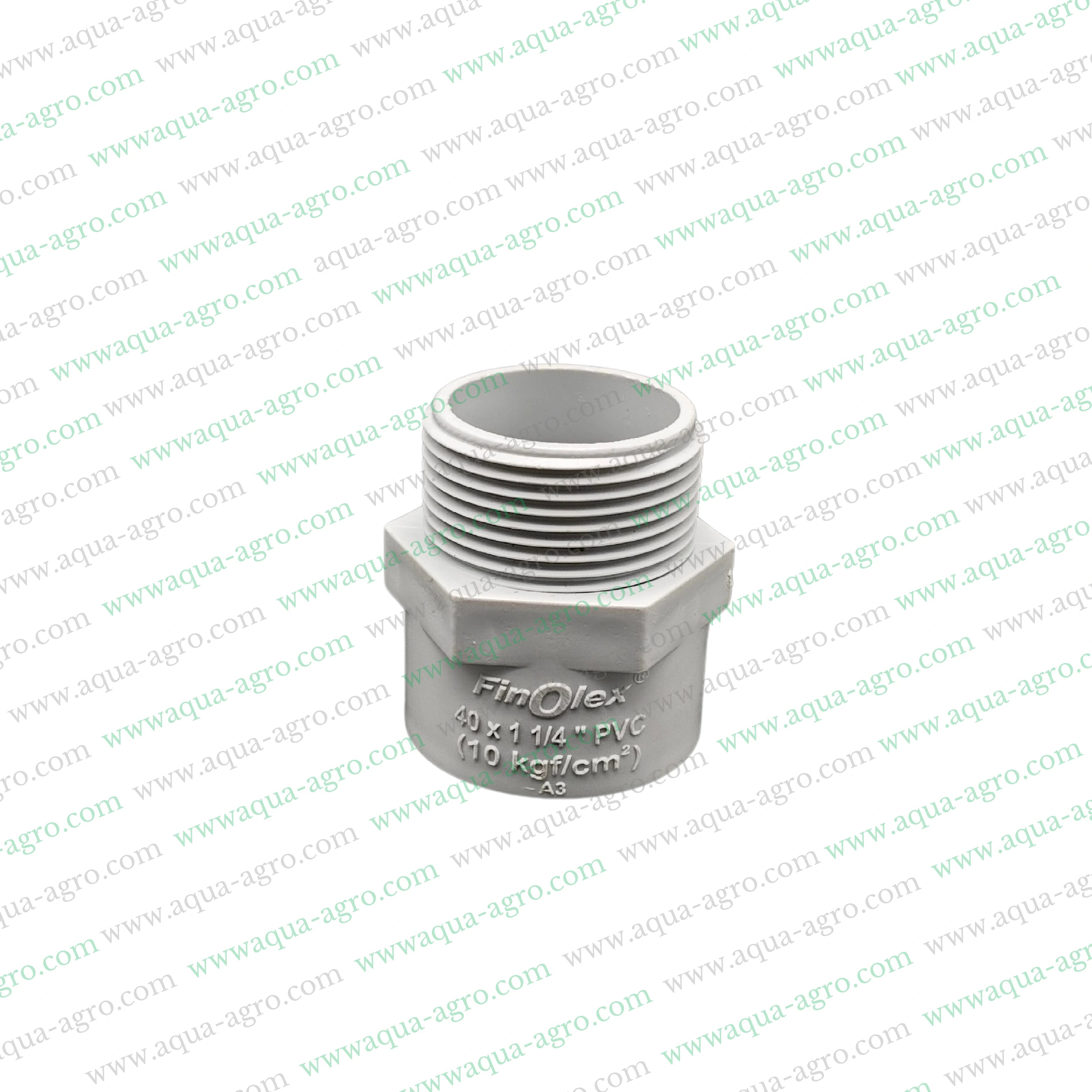 1.25 Inch PVC Adaptor,40mm Male Threaded Adaptor,MTA Male Threaded Adaptor,PVC Male Threaded Fittings,10 kg f/cm2 PVC Fittings