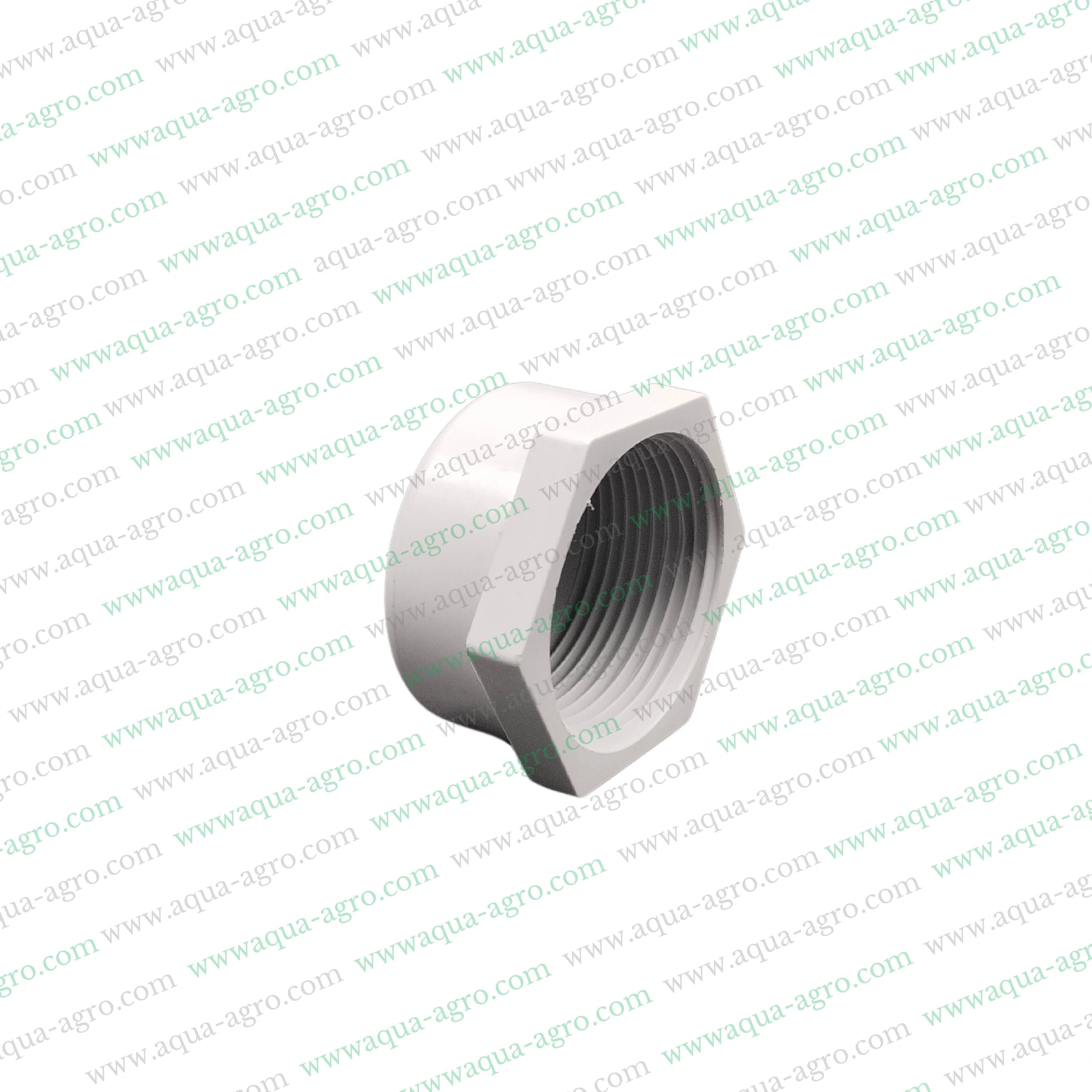 10 kg F/cm² end cap,PVC pipe accessories for industrial use,Finolex 1.25 inch pipe fittings,Best PVC threaded end cap,Threaded end cap 40mm for pipe fittings