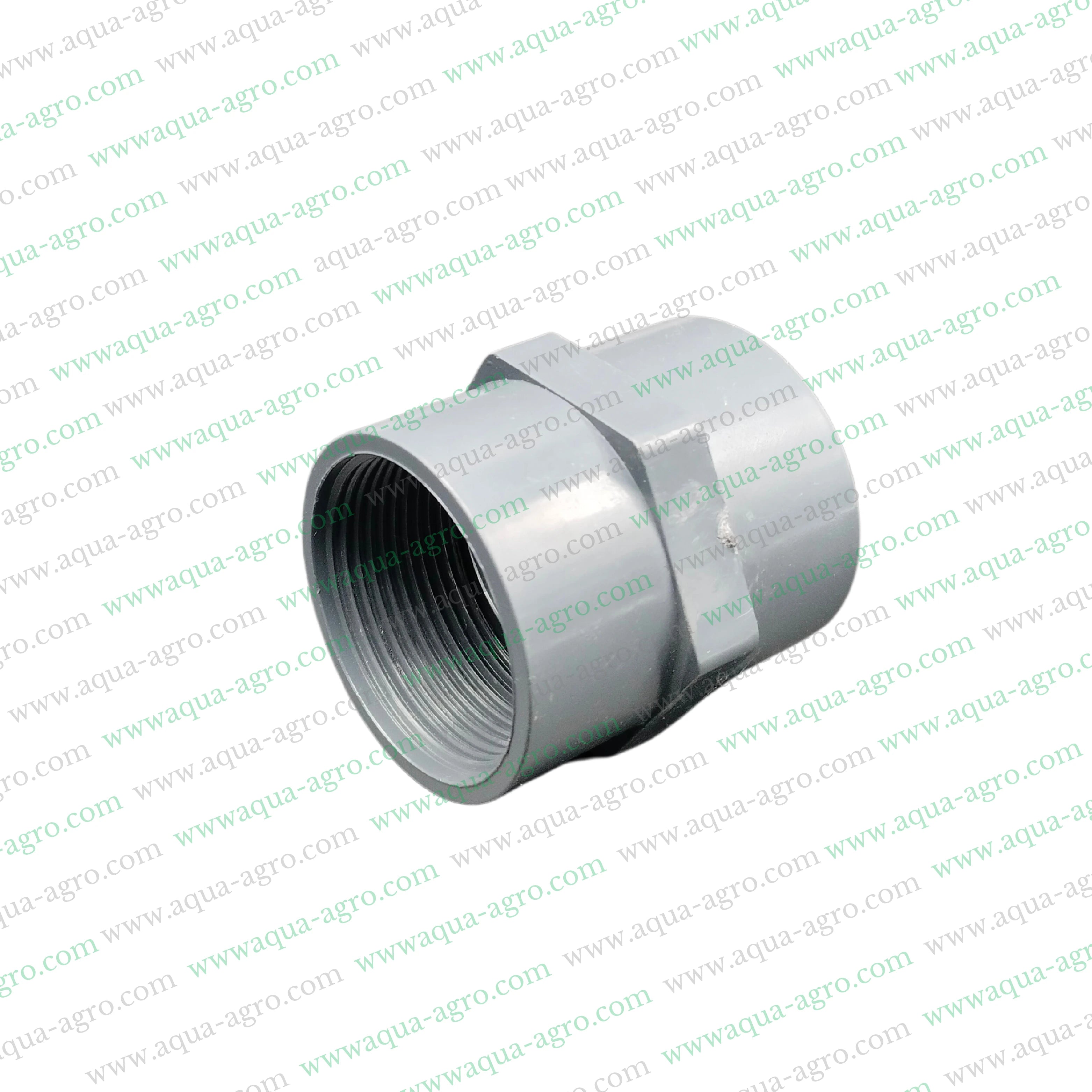 1.5 inch PVC adapter,50mm female threaded adapter,Moulded PVC adapter,PVC fittings for plumbing,PVC pipe 1.5 inch adapter