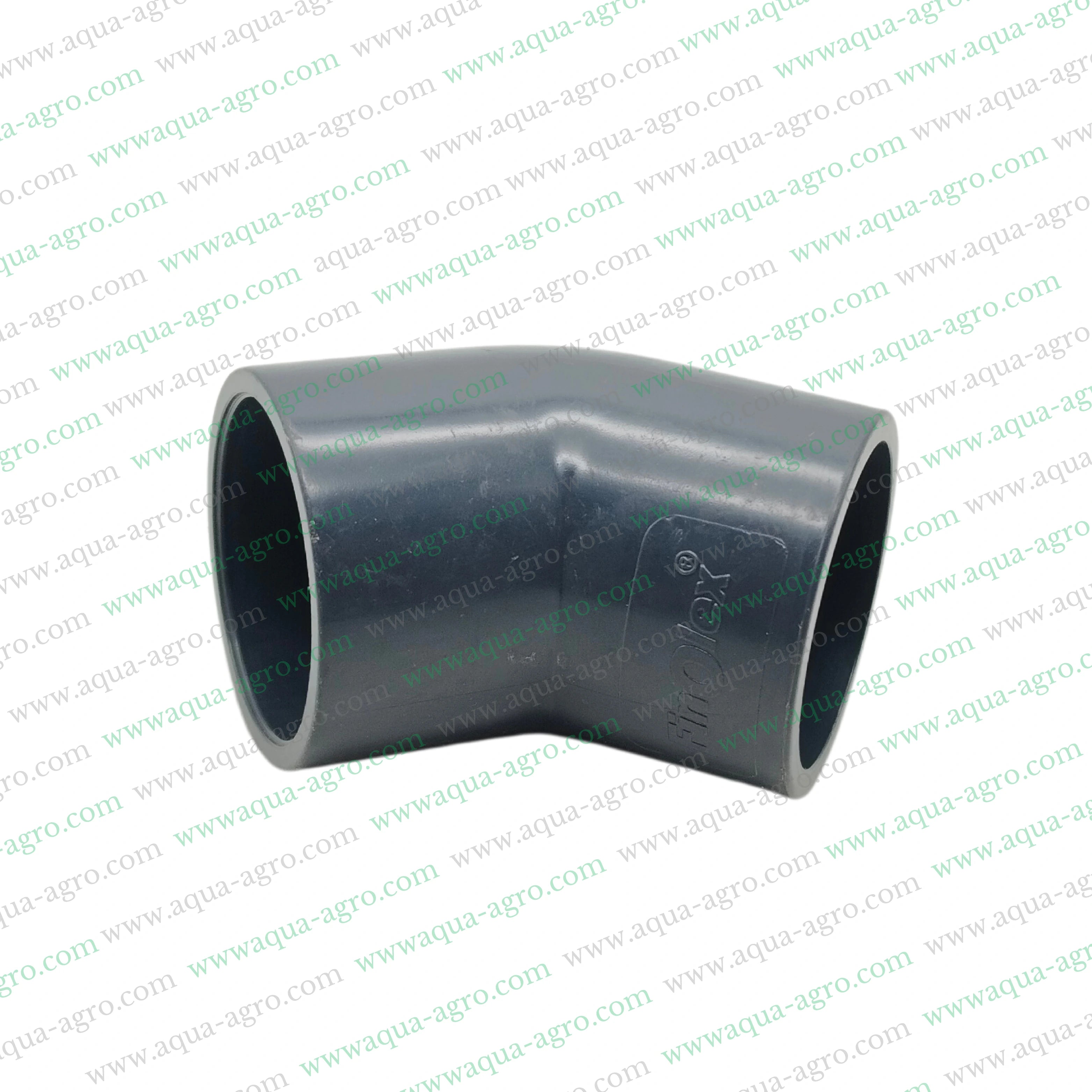 FINOLEX - Pvc Pipe & Accessories - Fittings - 1 inch (32mm) - Shoe Bend - 45 DEG - Moulded - 10 Kg-f-cm2