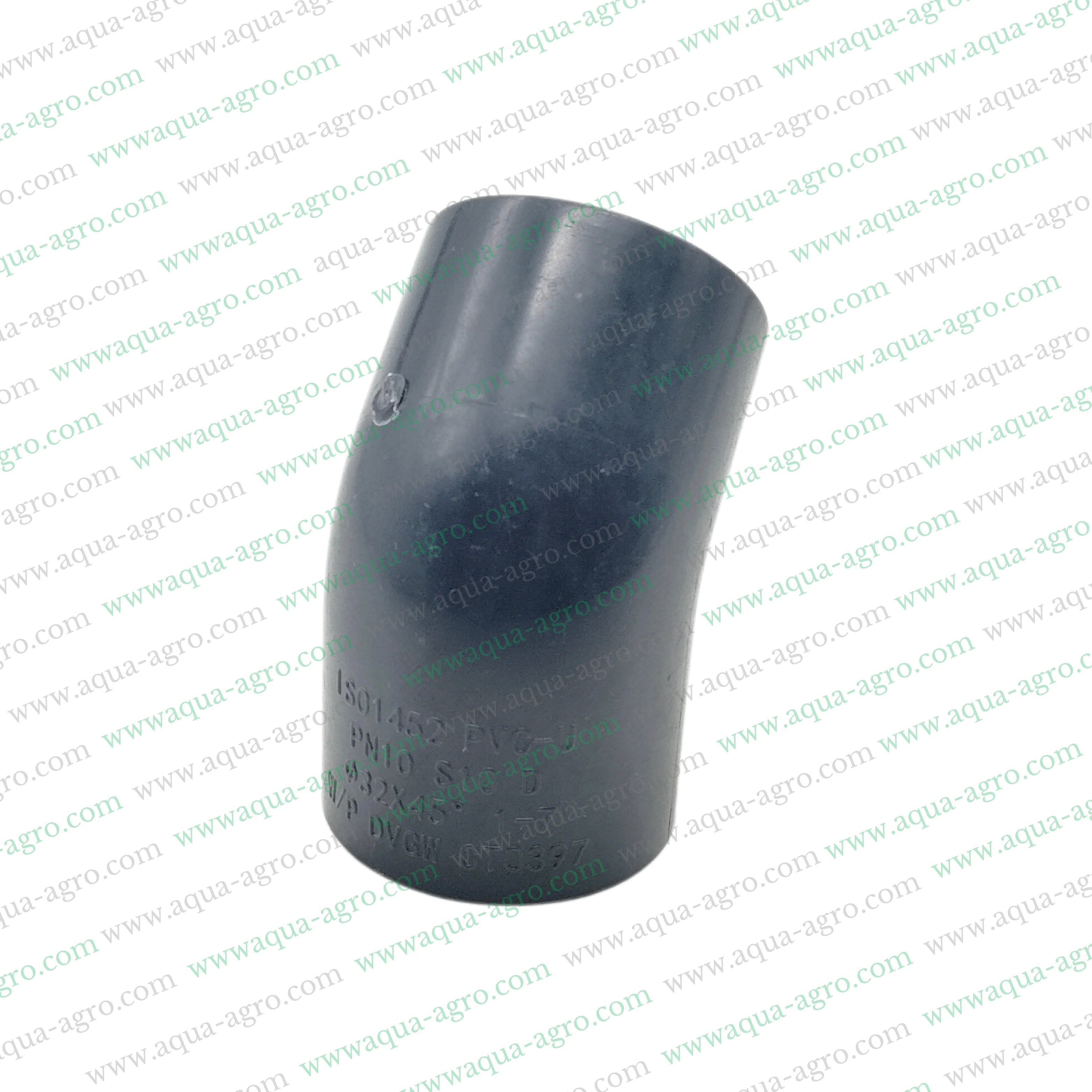 FINOLEX - Pvc Pipe & Accessories - Fittings - 1 inch (32mm) - Shoe Bend - 45 DEG - Moulded - 10 Kg-f-cm2