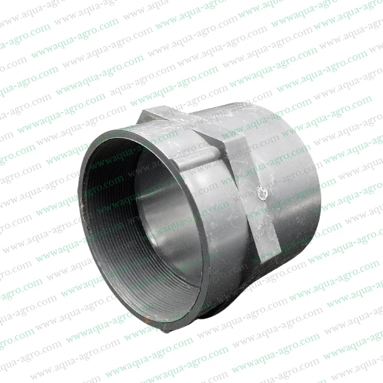2.5-inch PVC Pipe Adaptor,75mm Female Threaded Adaptor,PVC Pipe Accessories,75mm PVC Fittings,Female Threaded PVC Adaptor