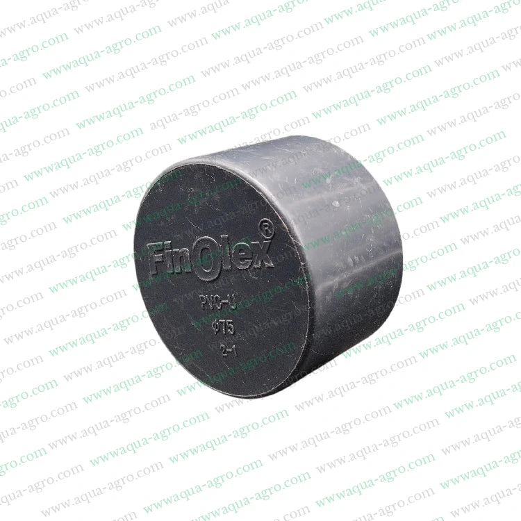 PVC Fittings 75mm,2.5 Inch Pipe Cap,Plain End Cap Moulded,PVC Pipe End Cap,10 Kg/cm² Pressure Fittings