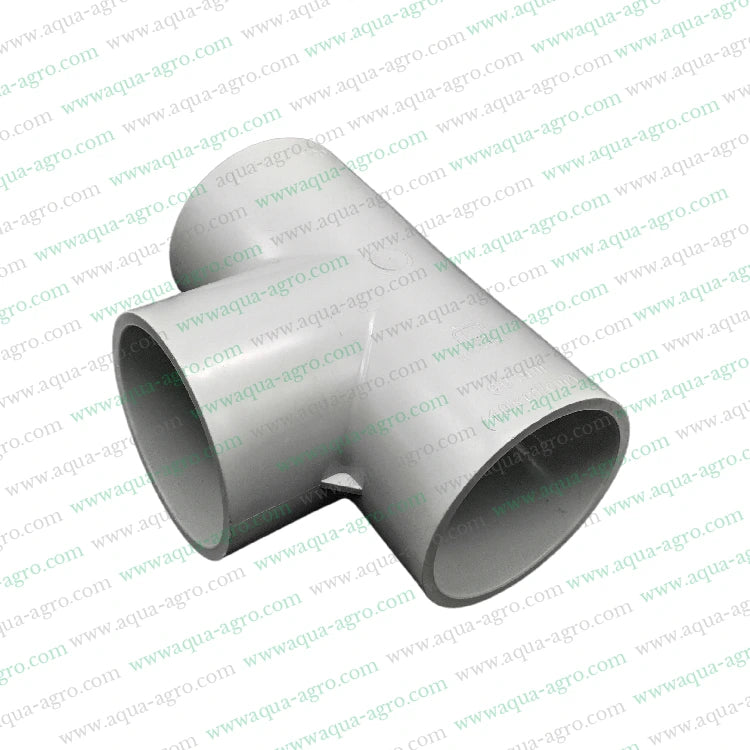 Finolex PVC Pipe Accessories,3-inch PVC Equal Tee,90mm PVC Pipe Fittings,Moulded PVC Tee Fittings,PVC Fittings for Plumbing