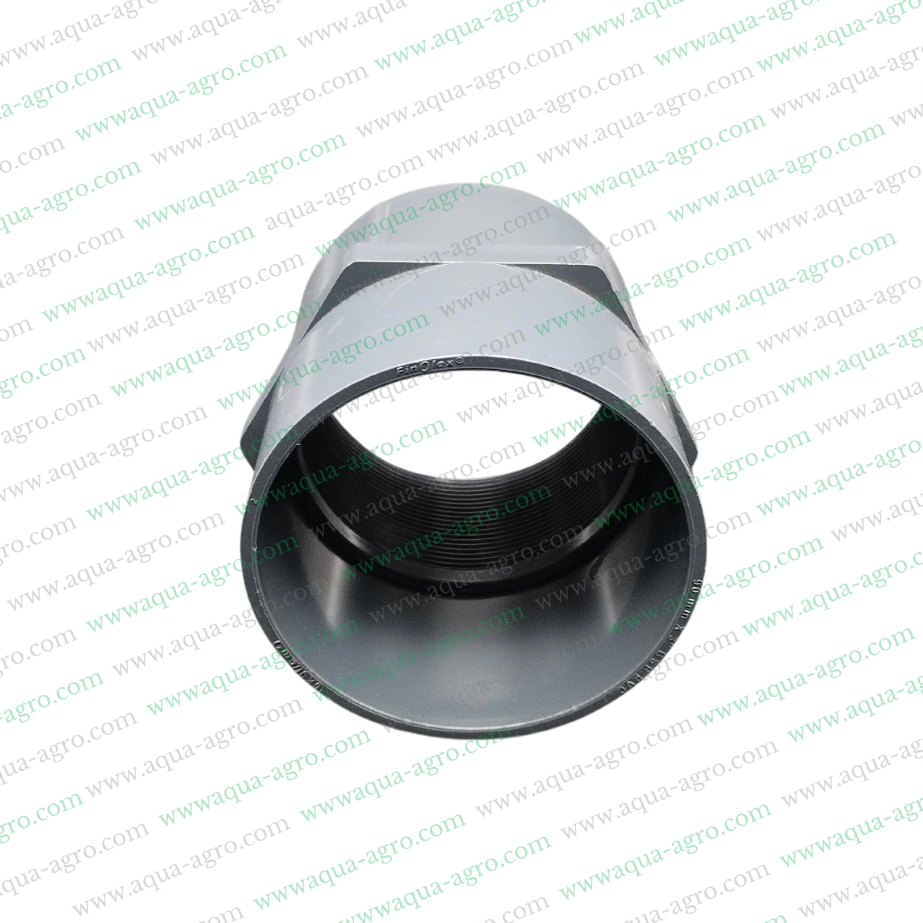 High-pressure PVC fittings,6 kg/cm² PVC adapter,Plumbing accessories for PVC pipes,PVC threaded adaptor,3-inch female threaded adaptor