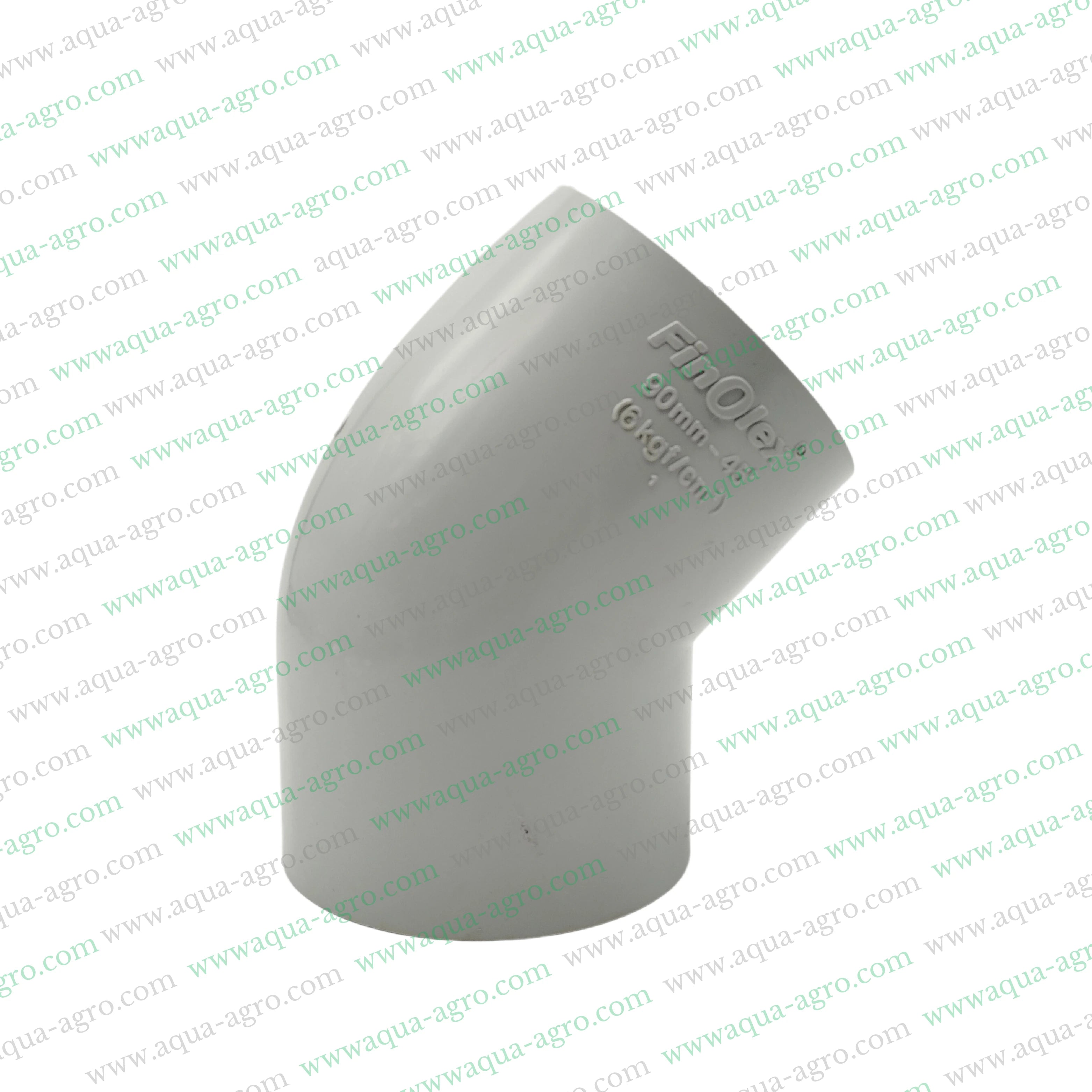 FINOLEX - Pvc Pipe & Accessories - Fittings - 3 inch (90mm) - Shoe Bend - 45 DEG - Moulded - 6 Kg-f-cm2
