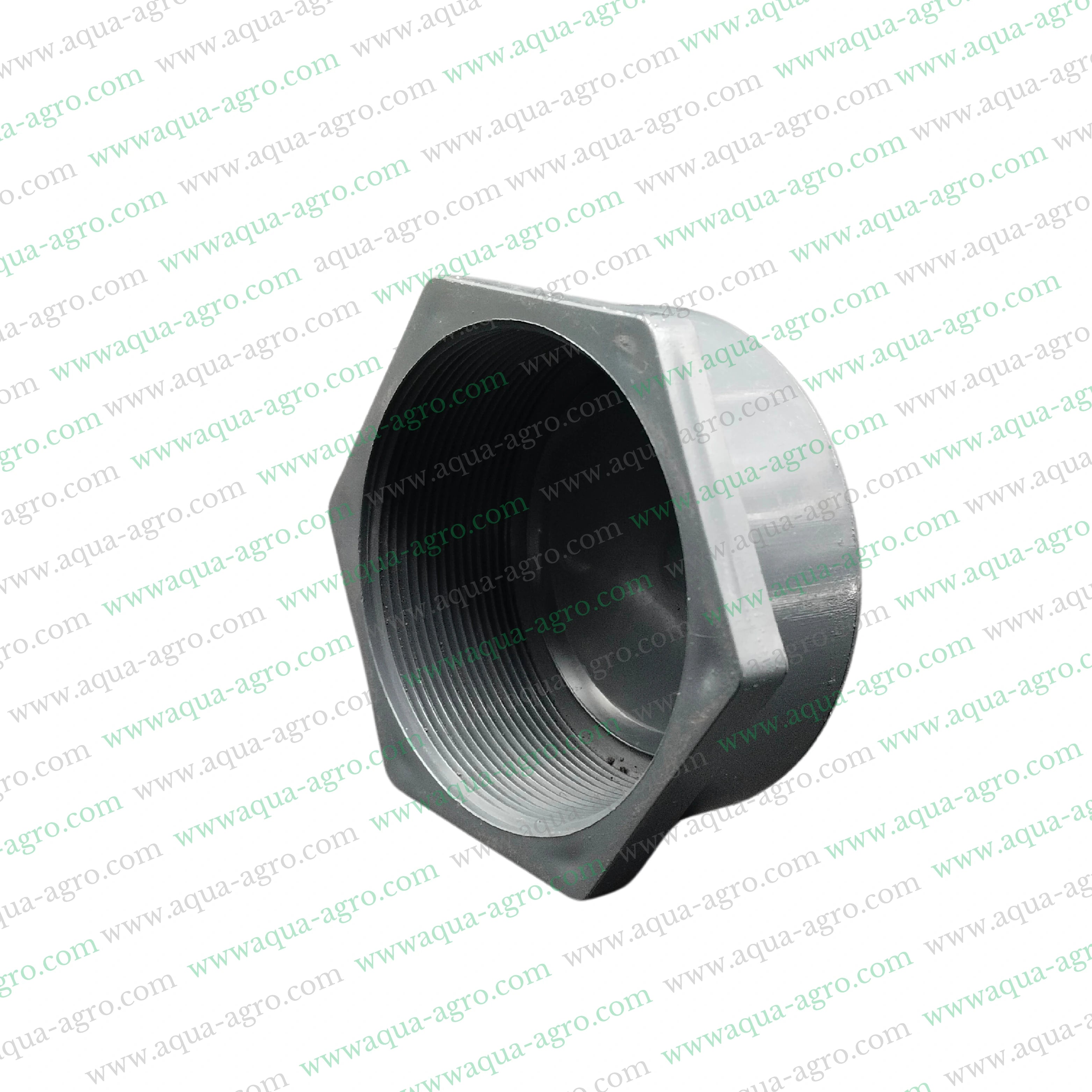 6 kg/cm² pressure rated end cap,Heavy-duty PVC fittings,Water pipe fittings 3 inch,Finolex PVC moulded accessories,Threaded PVC end cap fittings