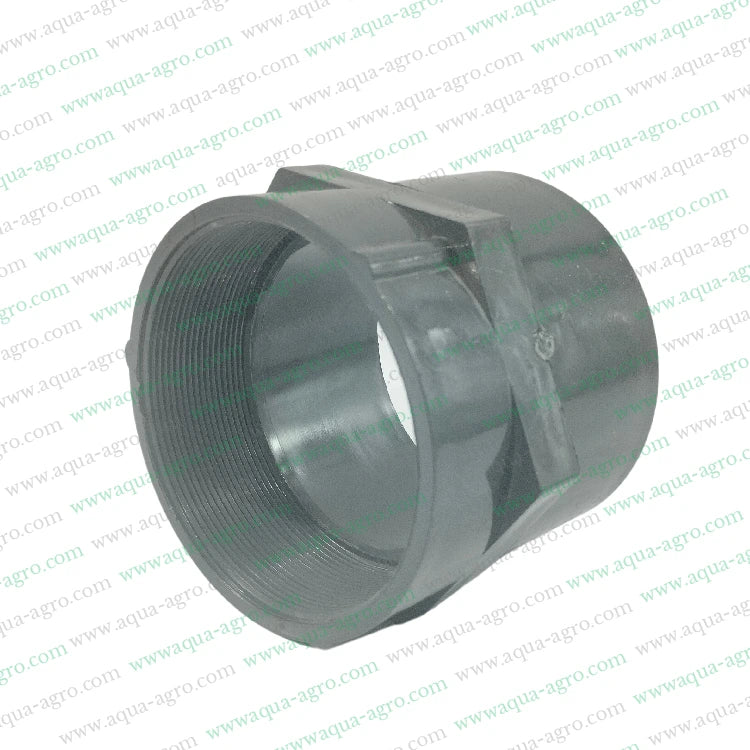 6 kg/cm2 PVC pipe fittings,Finolex female threaded pipe adapter,PVC pipe connectors 110mm,Pipe fittings for water systems,Durable PVC pipe accessories